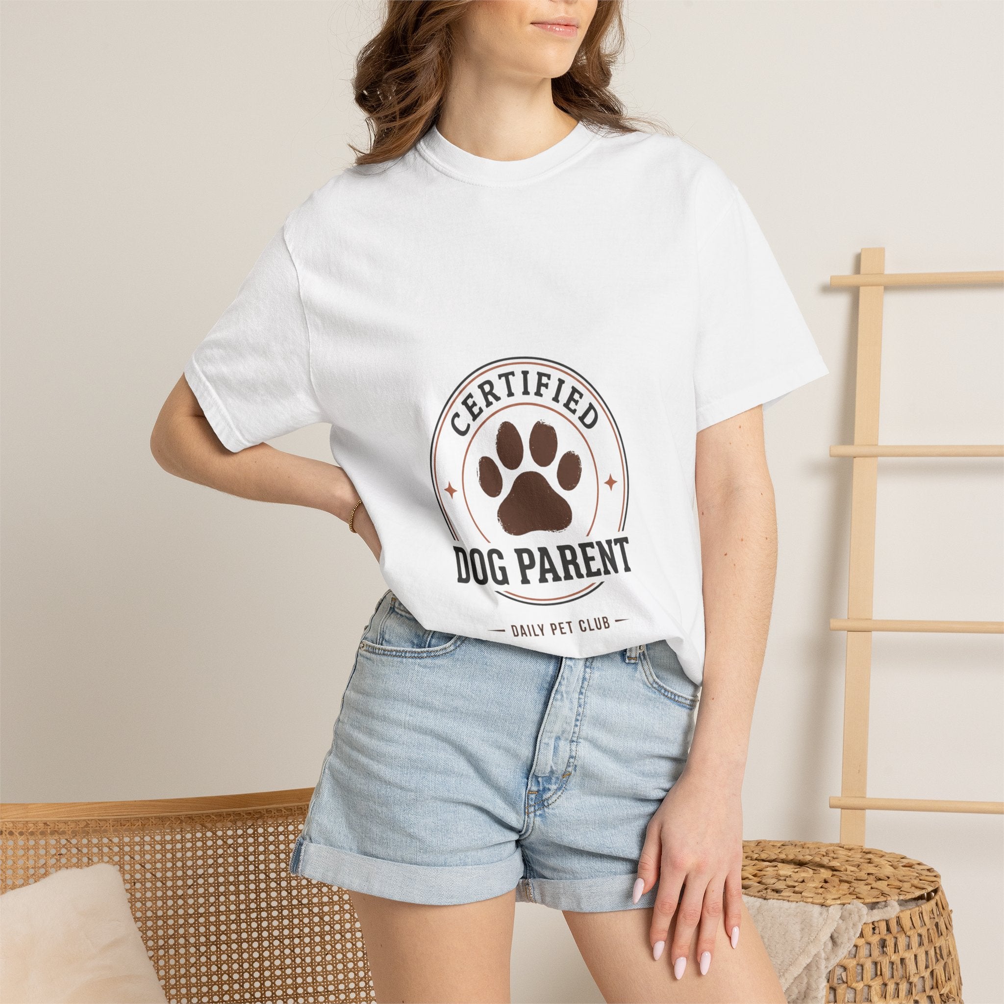 Certified Dog Parent T-Shirt | Daily Pet Club tee