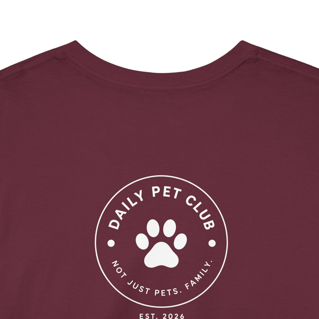 Dog Mom/Dad Tee — "My Dog, My Priority" Graphic T-Shirt