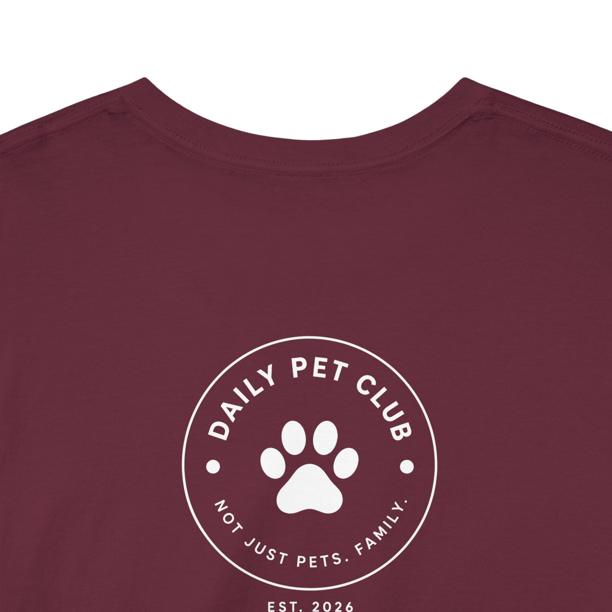 Dog Mom/Dad Tee — "My Dog, My Priority" Graphic T-Shirt