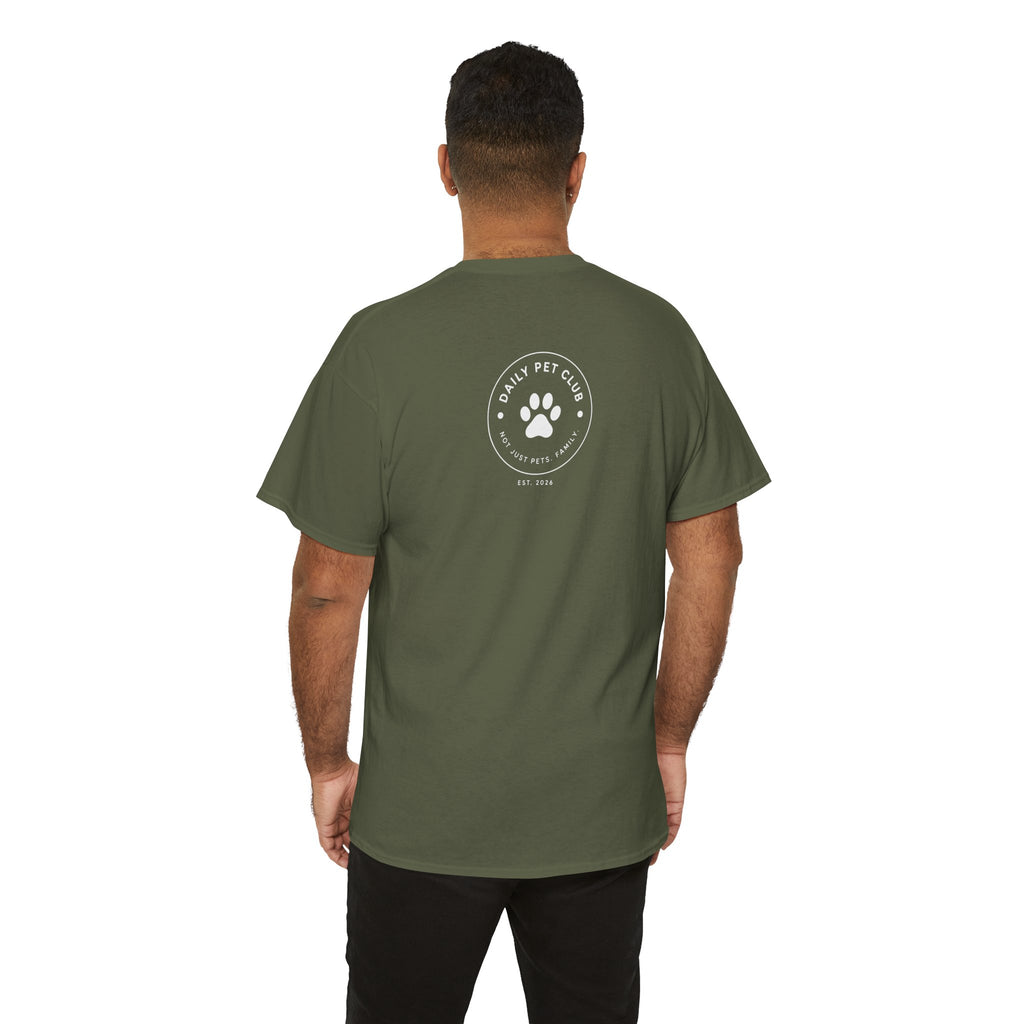 Dog Mom/Dad Tee — "My Dog, My Priority" Graphic T-Shirt