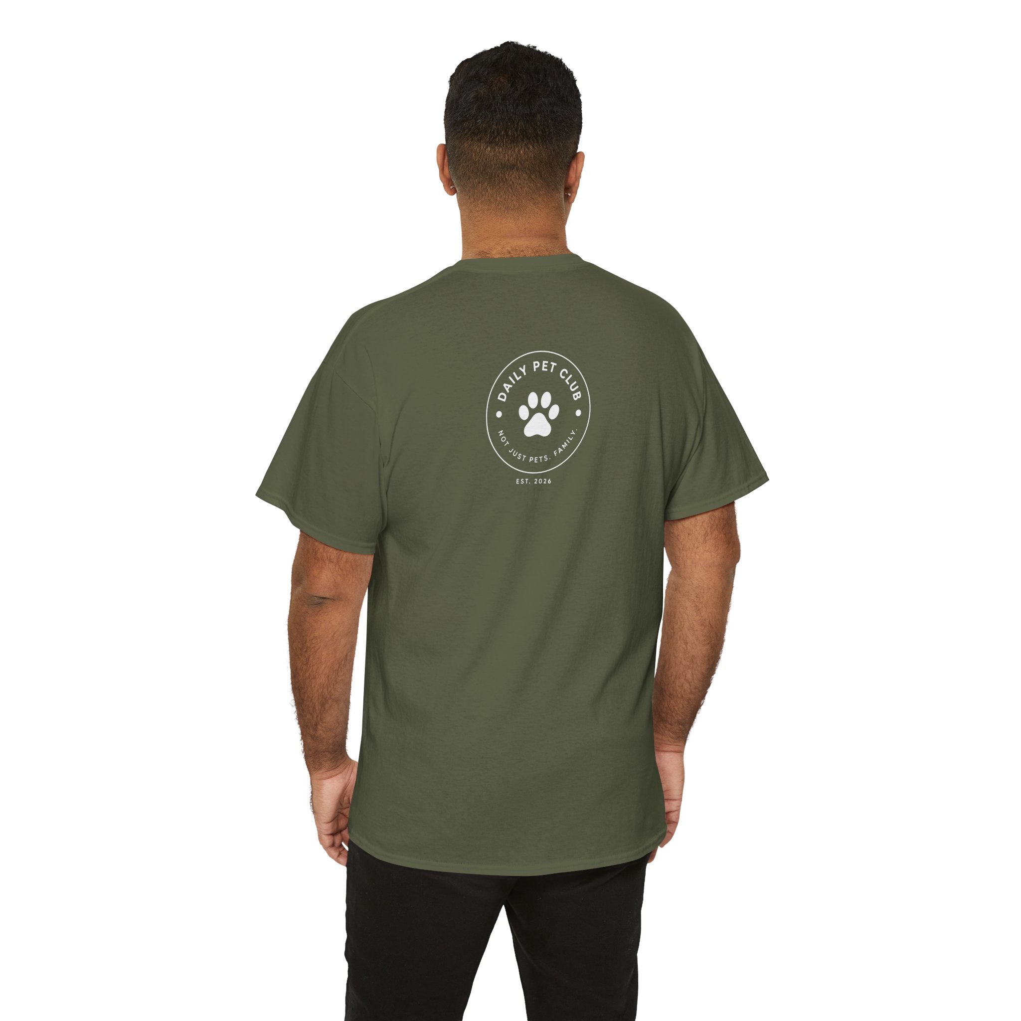 Dog Mom/Dad Tee — "My Dog, My Priority" Graphic T-Shirt