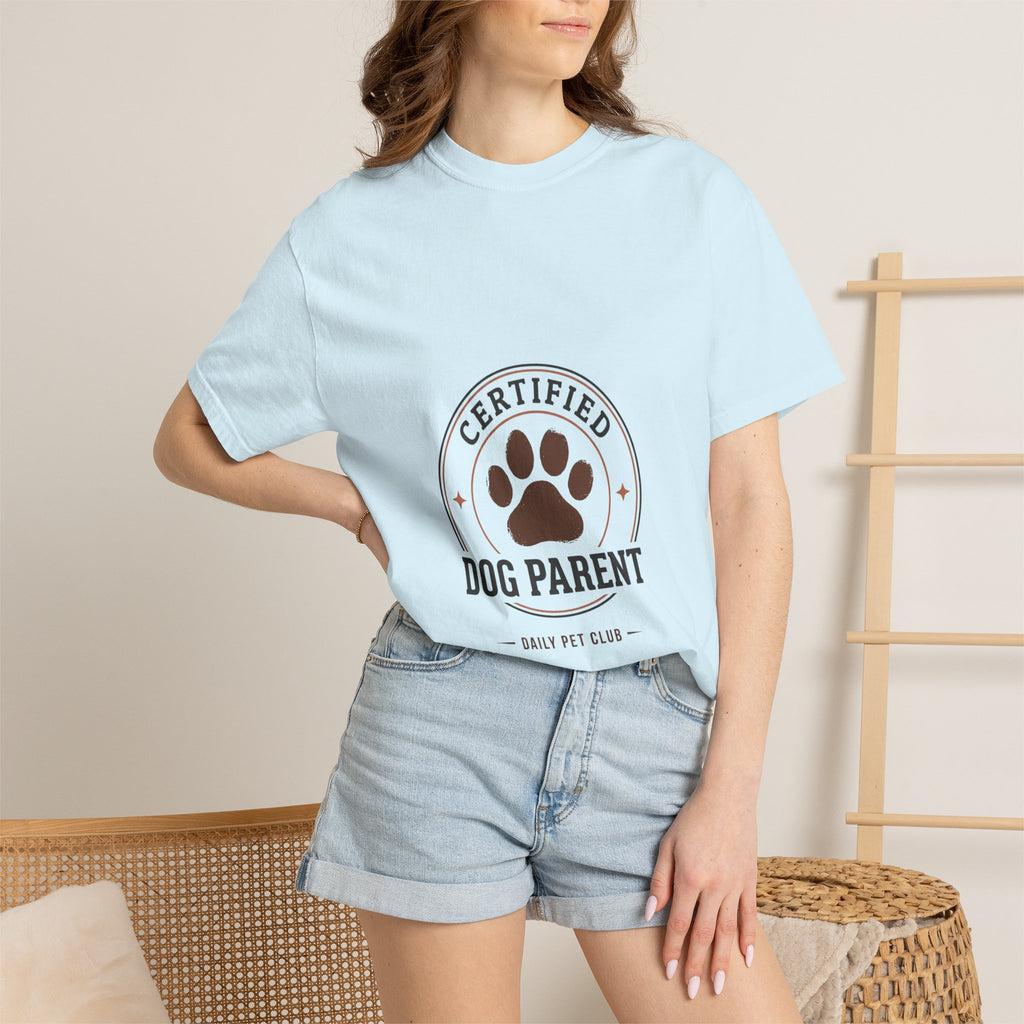 Certified Dog Parent T-Shirt | Daily Pet Club tee