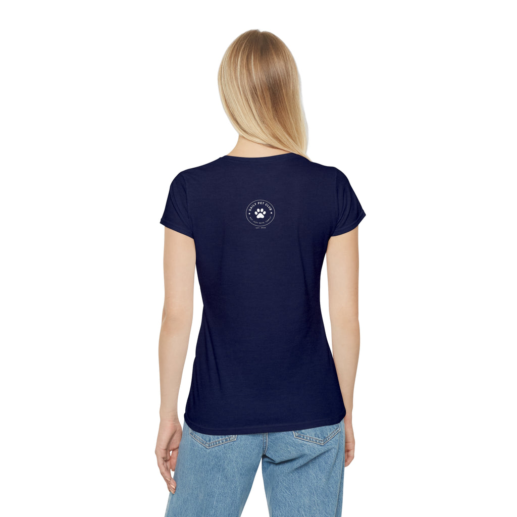 Women's Paw Print Iconic T-Shirt — Cute Minimal Pet Lover Tee