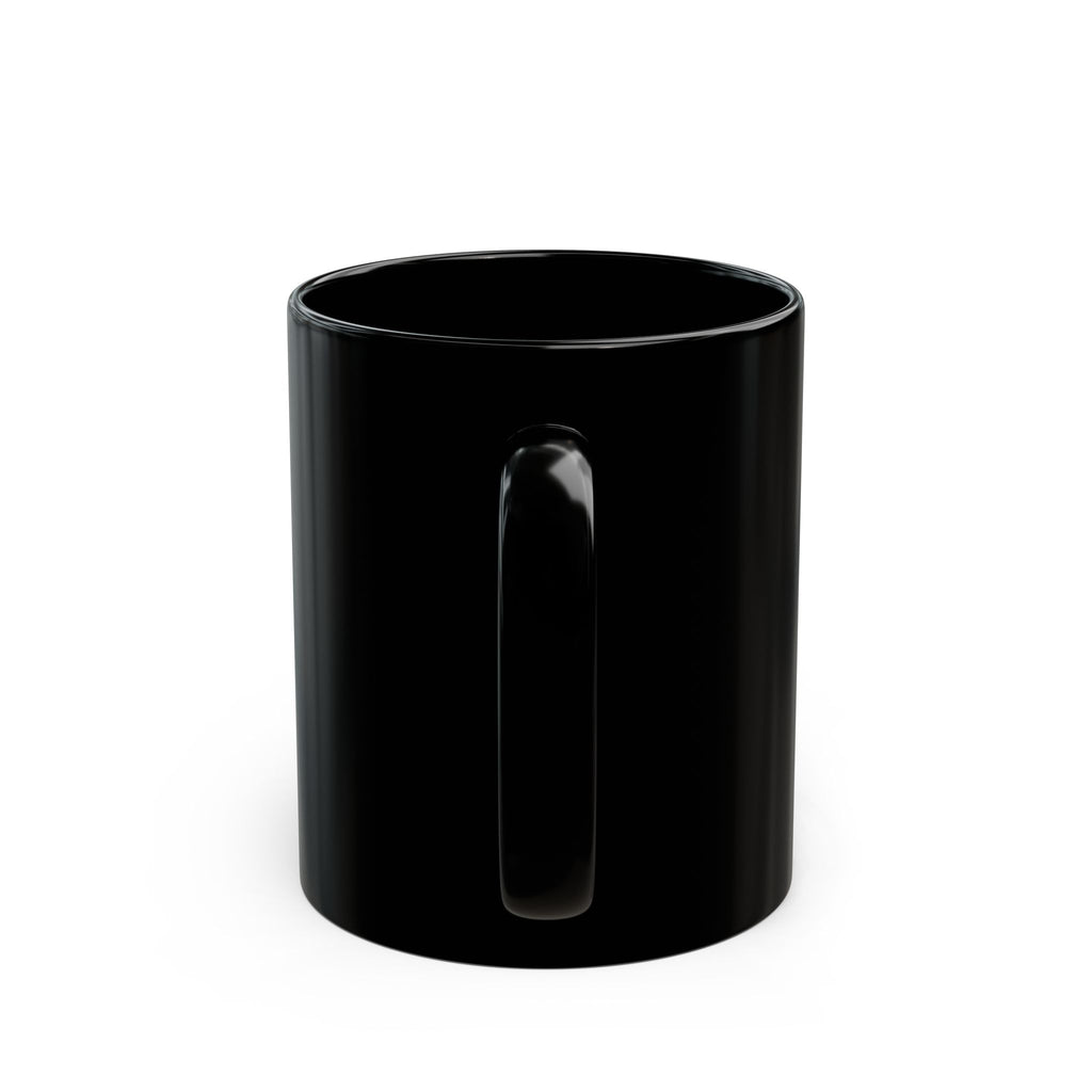 Daily Pet Club Black Mug — "Daily Pet Club: Not Just Pets. Family." Paw Print Coffee Mug