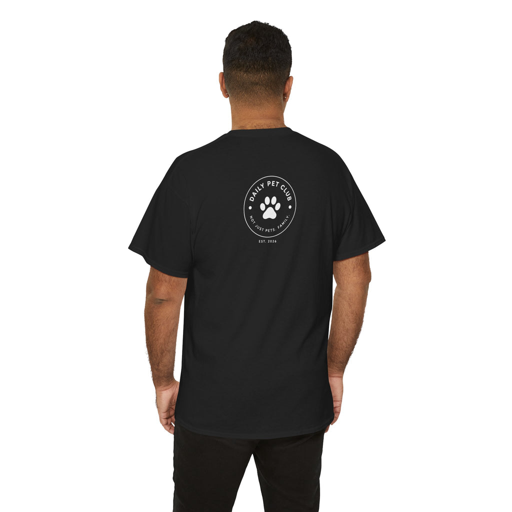 Dog Mom/Dad Tee — "My Dog, My Priority" Graphic T-Shirt