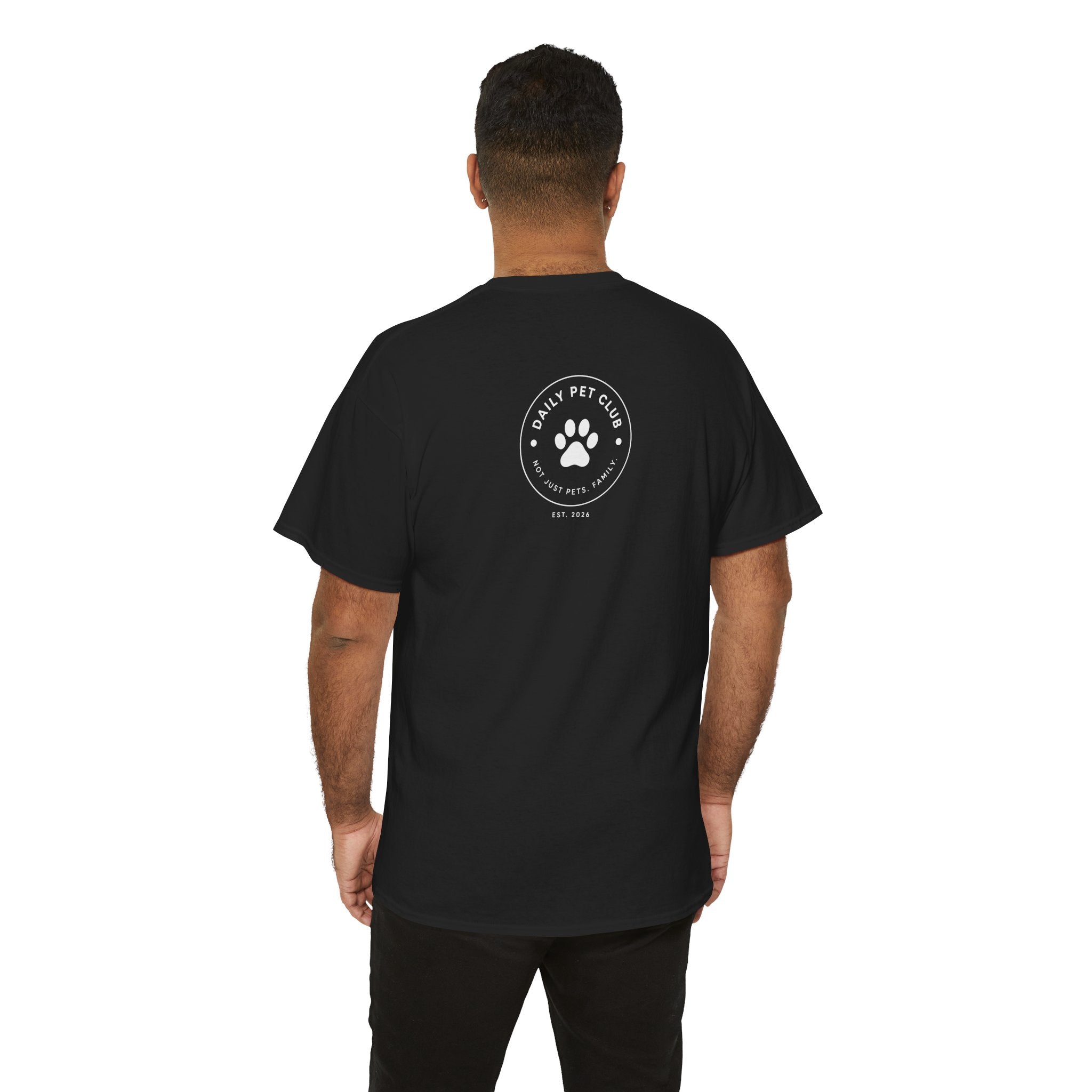 Dog Mom/Dad Tee — "My Dog, My Priority" Graphic T-Shirt