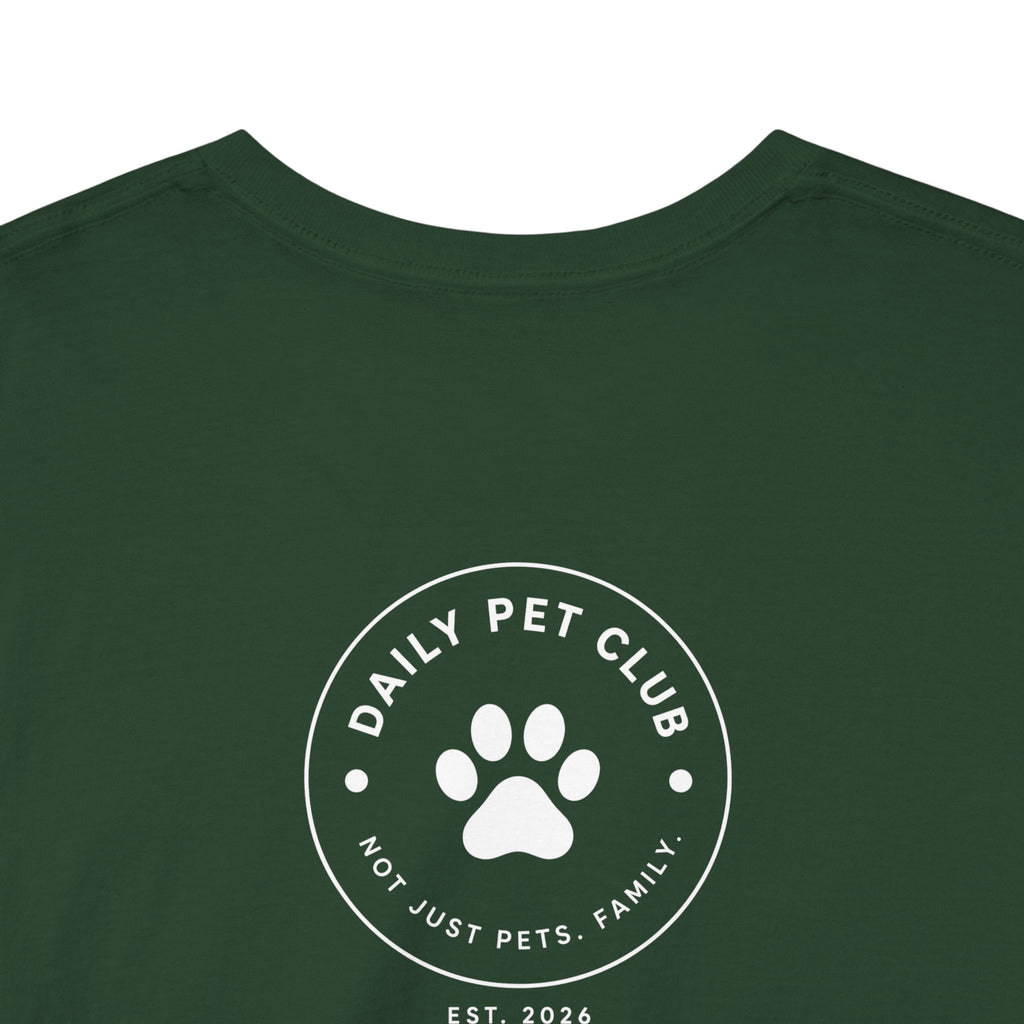 Dog Mom/Dad Tee — "My Dog, My Priority" Graphic T-Shirt