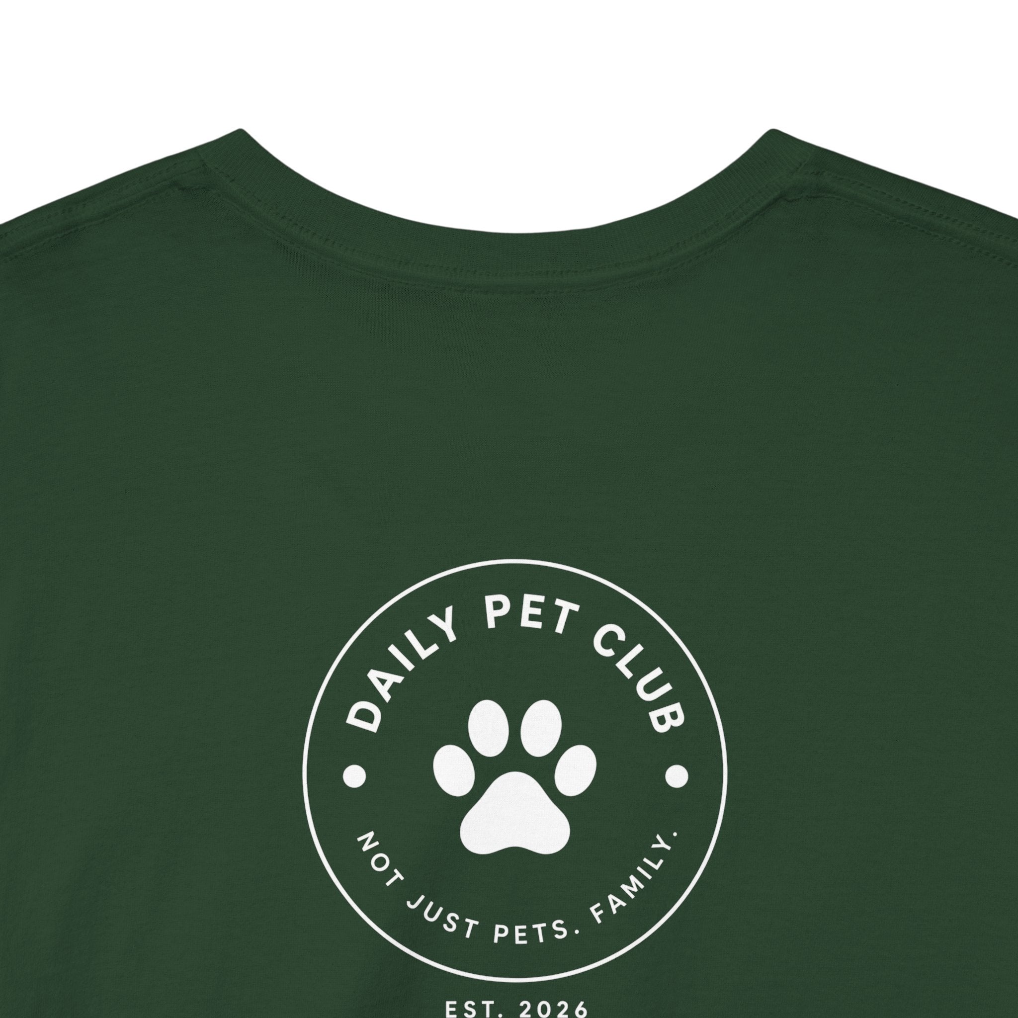 Dog Mom/Dad Tee — "My Dog, My Priority" Graphic T-Shirt