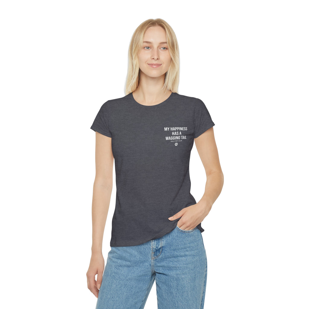 Women's Paw Print Iconic T-Shirt — Cute Minimal Pet Lover Tee