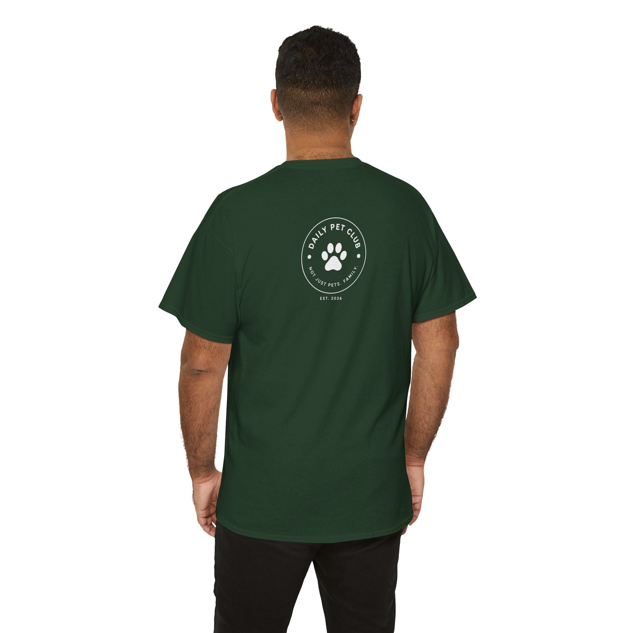 Dog Mom/Dad Tee — "My Dog, My Priority" Graphic T-Shirt