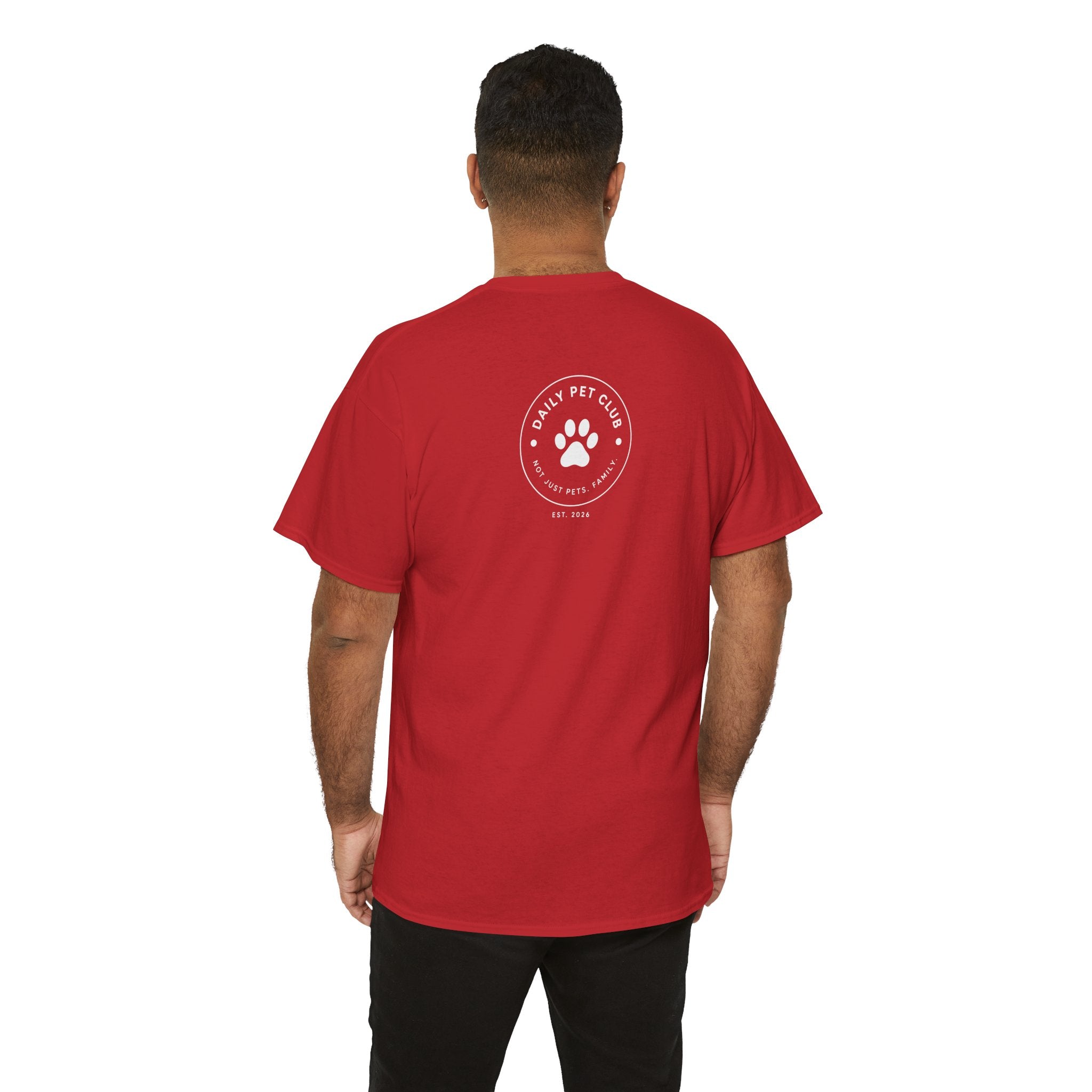 Dog Mom/Dad Tee — "My Dog, My Priority" Graphic T-Shirt