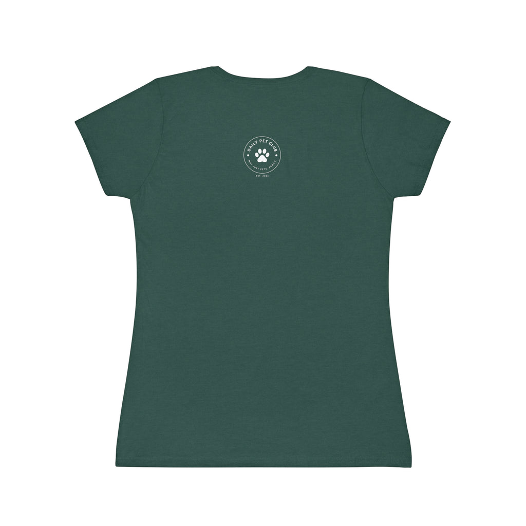 Women's Paw Print Iconic T-Shirt — Cute Minimal Pet Lover Tee