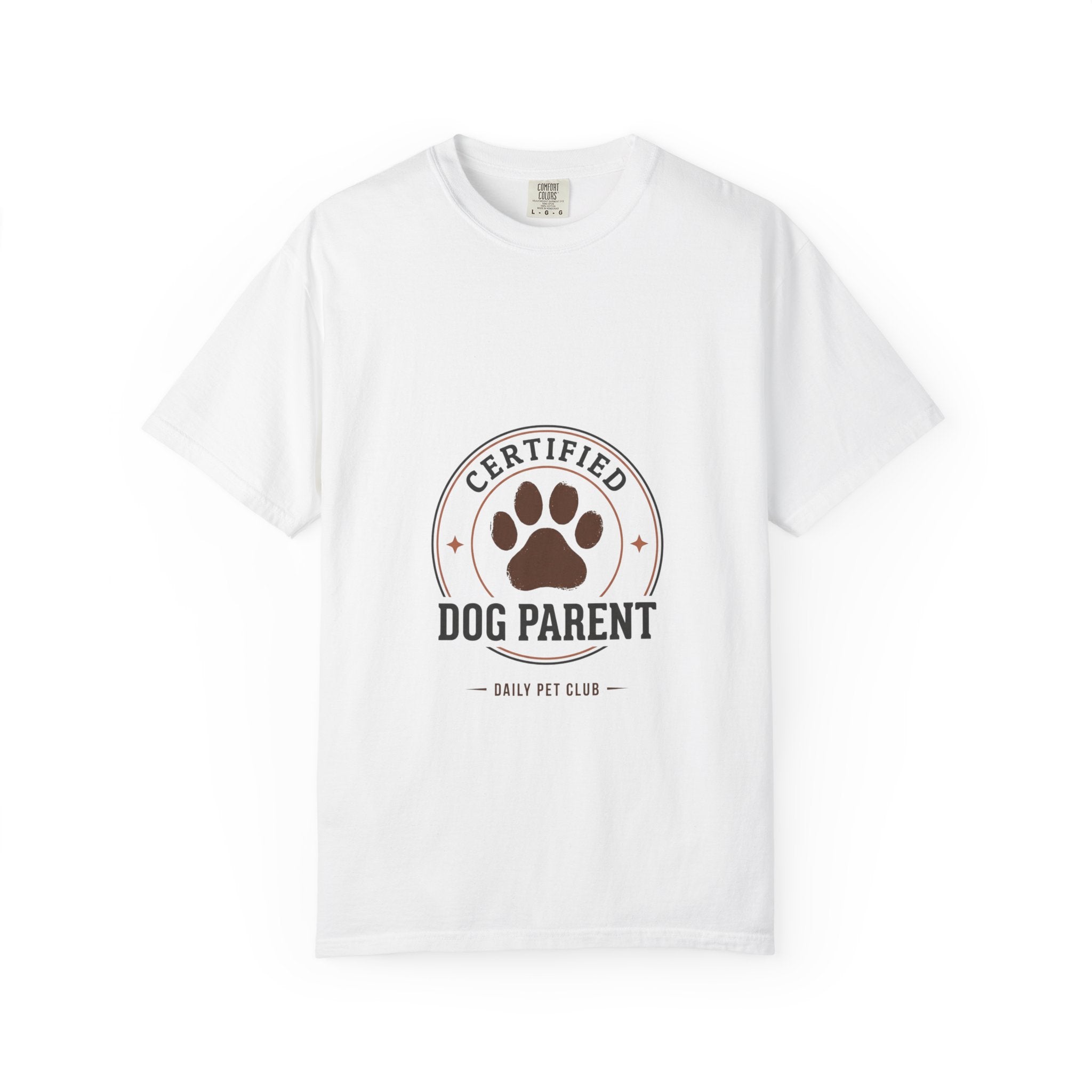 Certified Dog Parent T-Shirt | Daily Pet Club tee