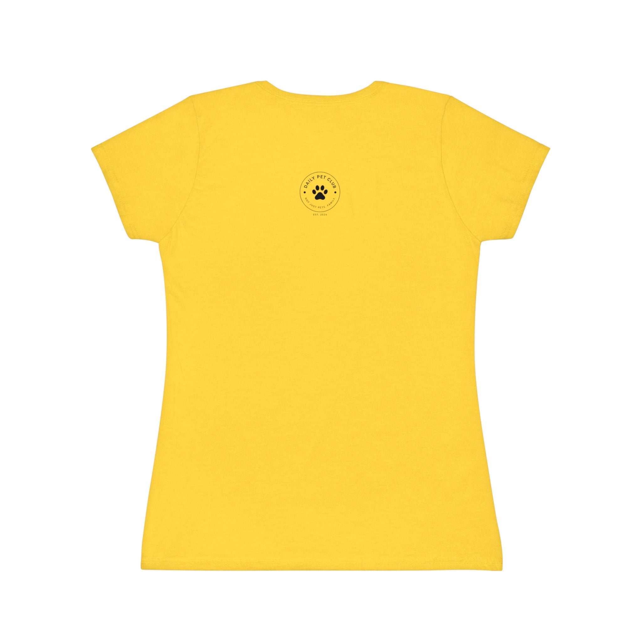 Dog Lover Women's T‑Shirt — "My Happiness Has A Wagging Tail" Pocket Tee