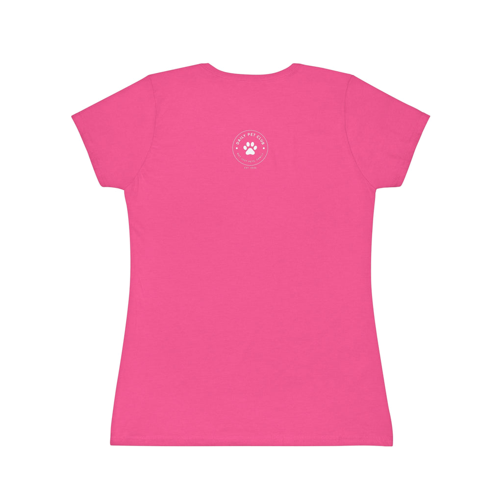 Women's Paw Print Iconic T-Shirt — Cute Minimal Pet Lover Tee