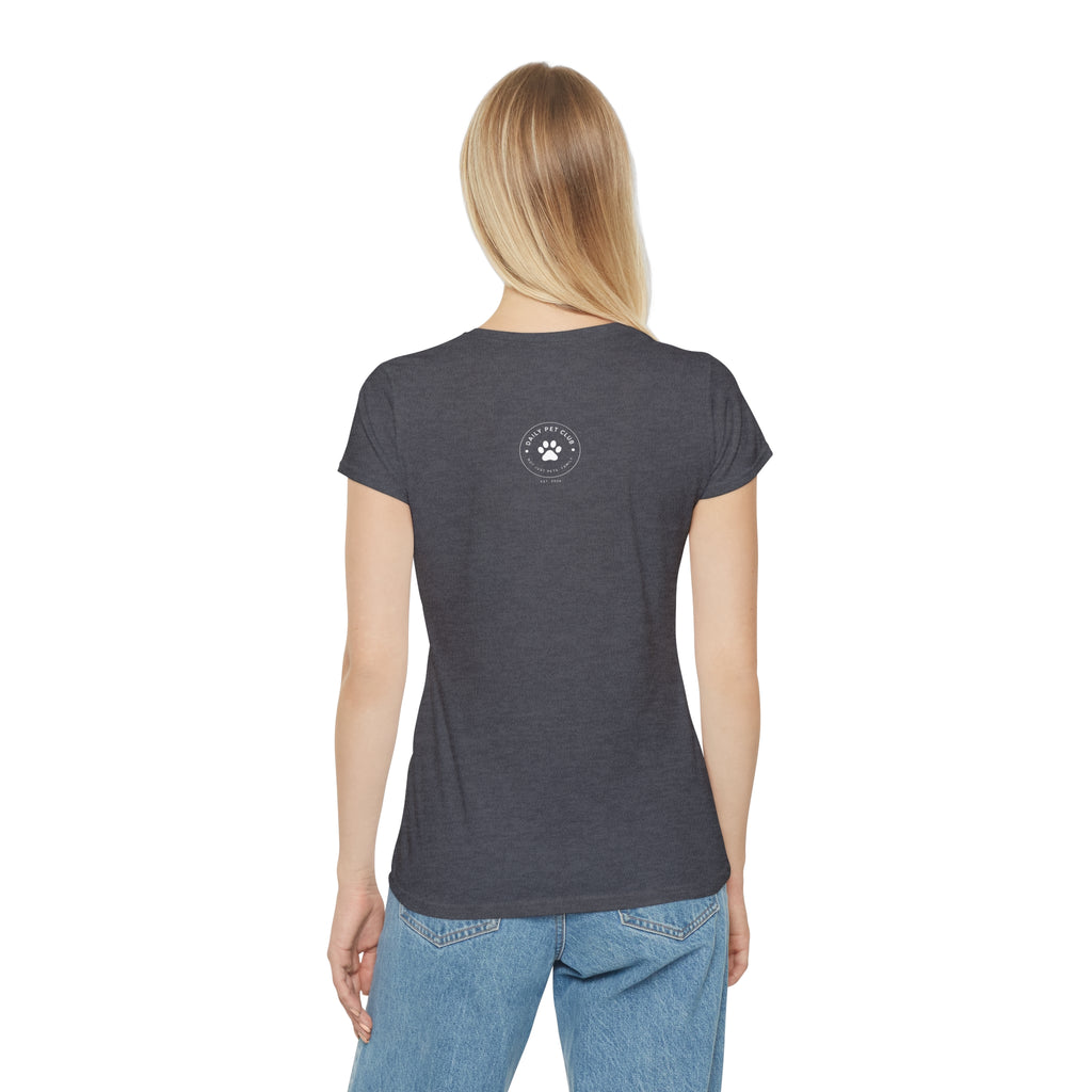 Women's Paw Print Iconic T-Shirt — Cute Minimal Pet Lover Tee