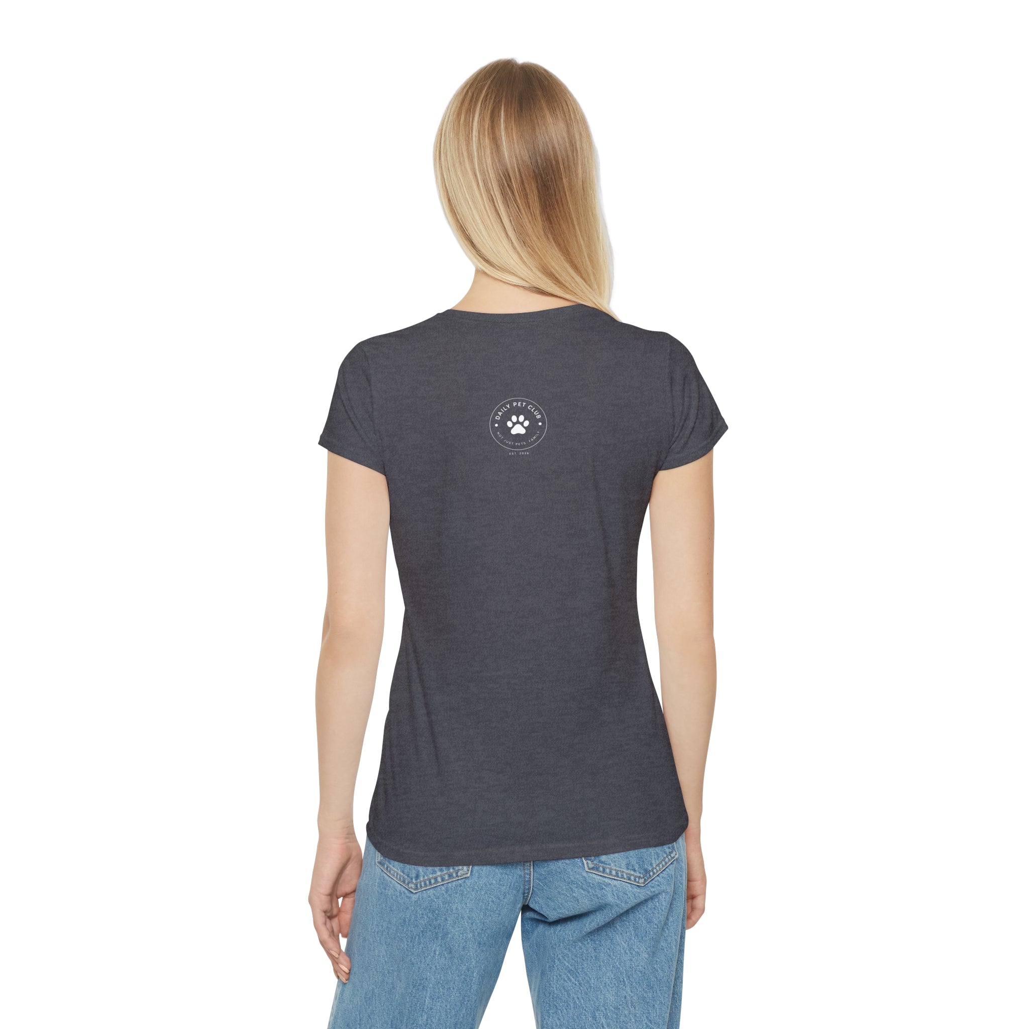 Women's Paw Print Iconic T-Shirt — Cute Minimal Pet Lover Tee