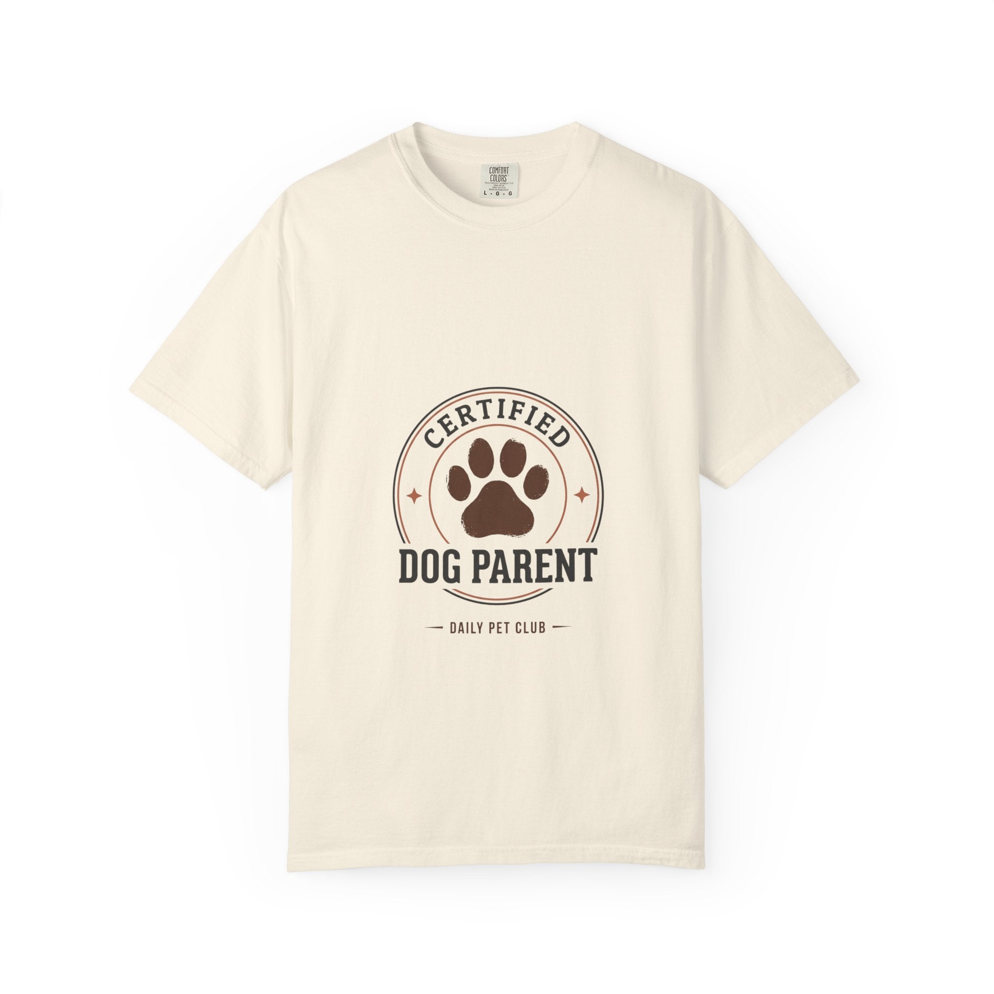 Certified Dog Parent T-Shirt | Daily Pet Club tee