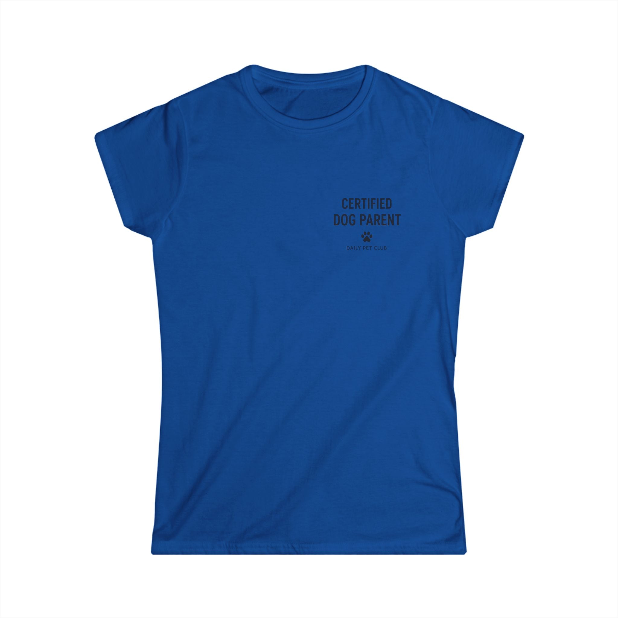 Certified Dog Parent T‑Shirt — Women's Cute Dog Mom Tee