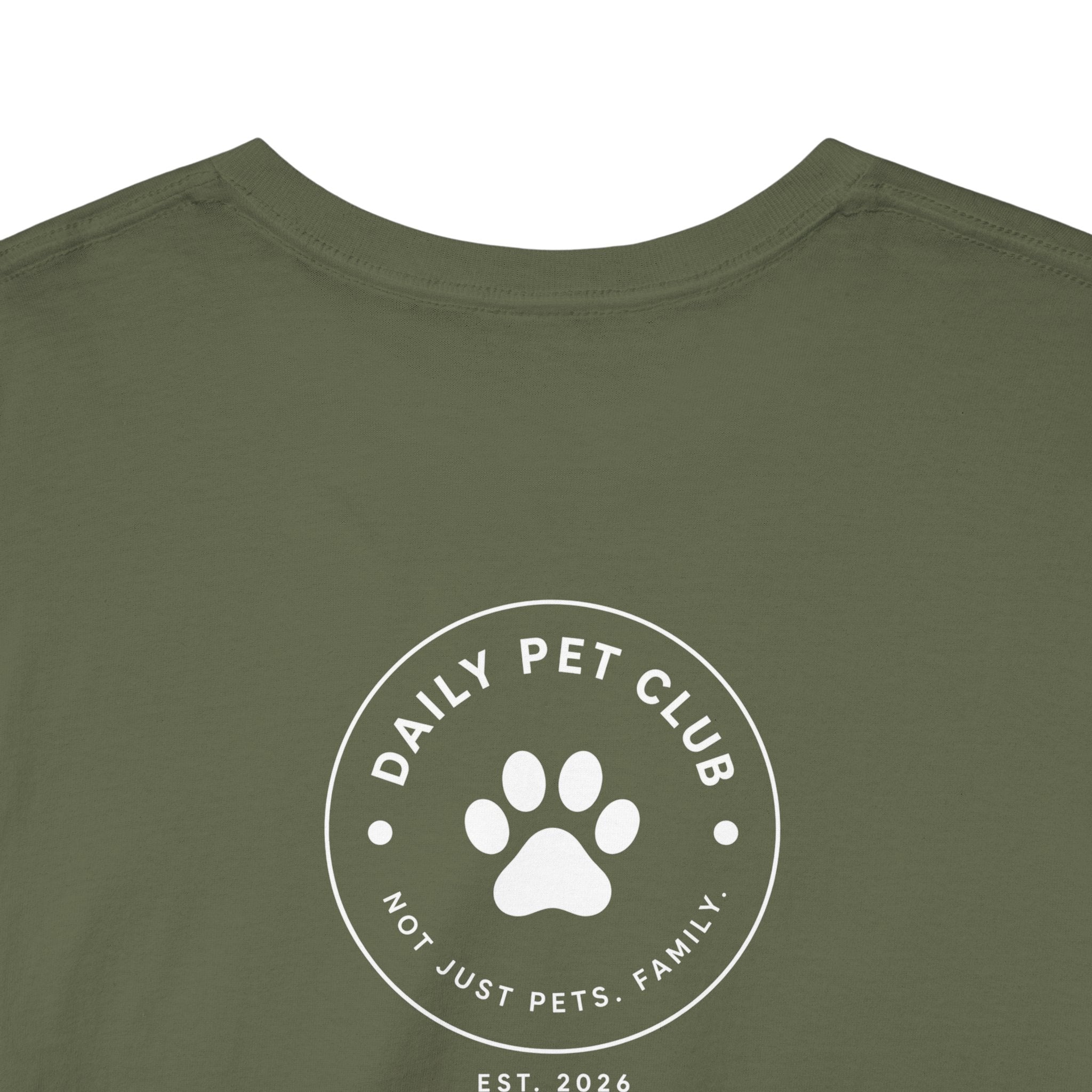 Dog Mom/Dad Tee — "My Dog, My Priority" Graphic T-Shirt