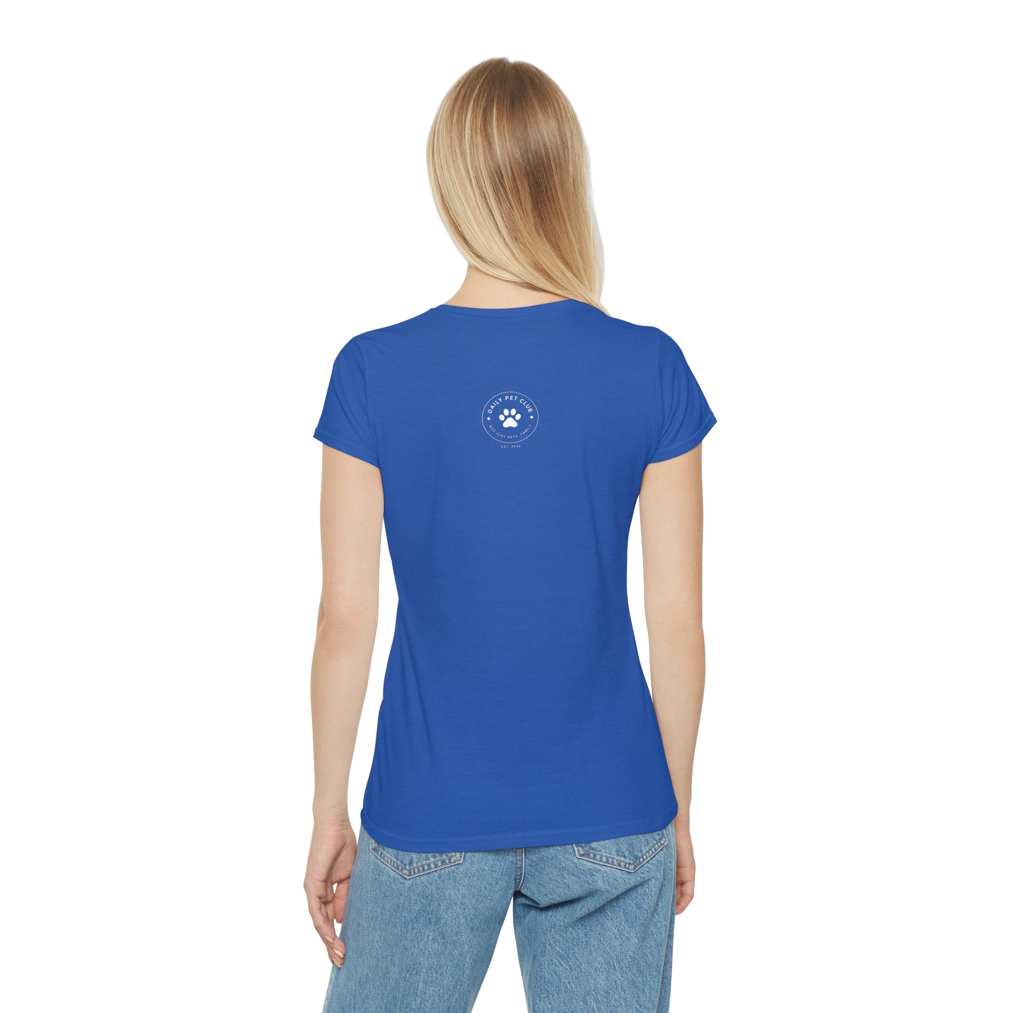 Women's Paw Print Iconic T-Shirt — Cute Minimal Pet Lover Tee