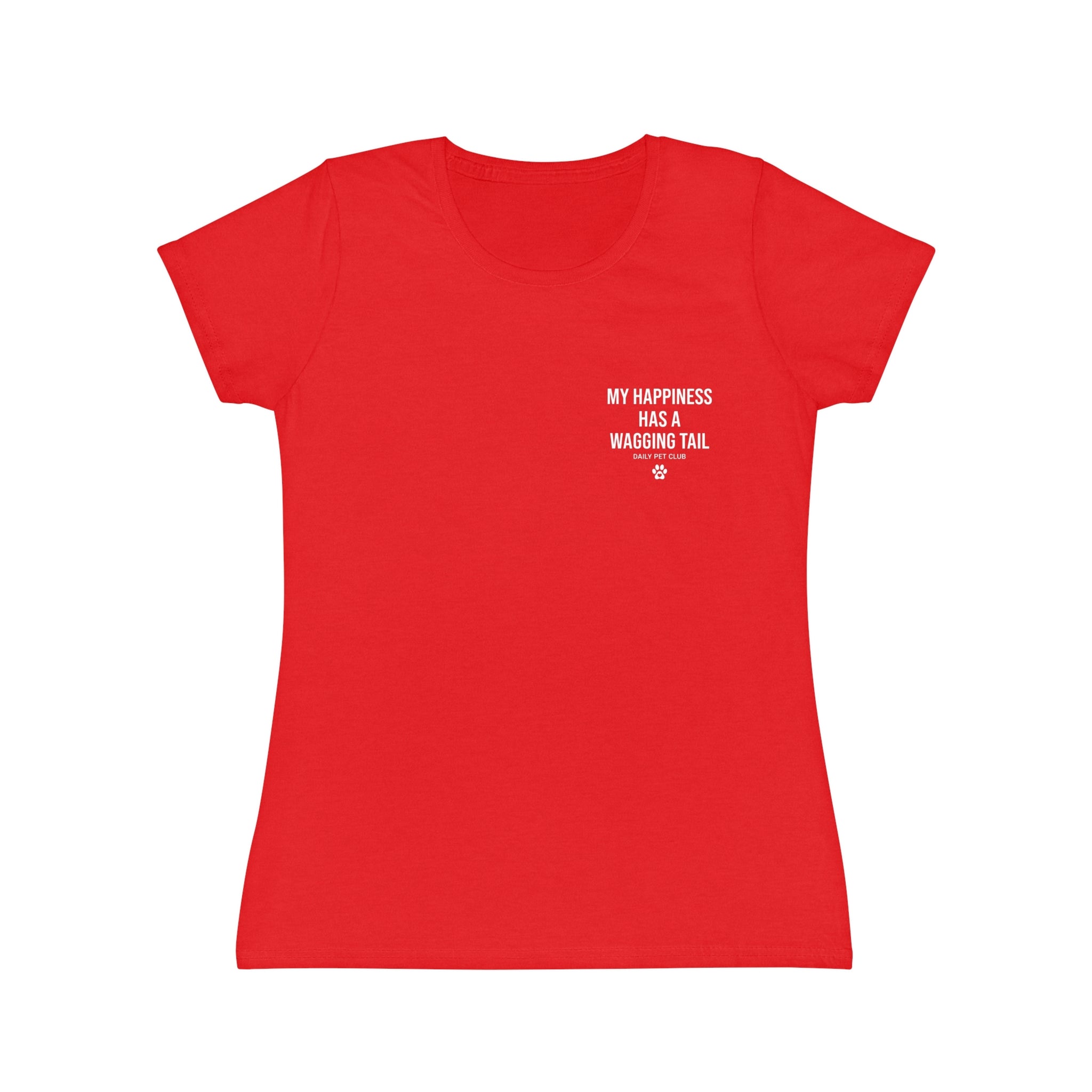 Women's Paw Print Iconic T-Shirt — Cute Minimal Pet Lover Tee