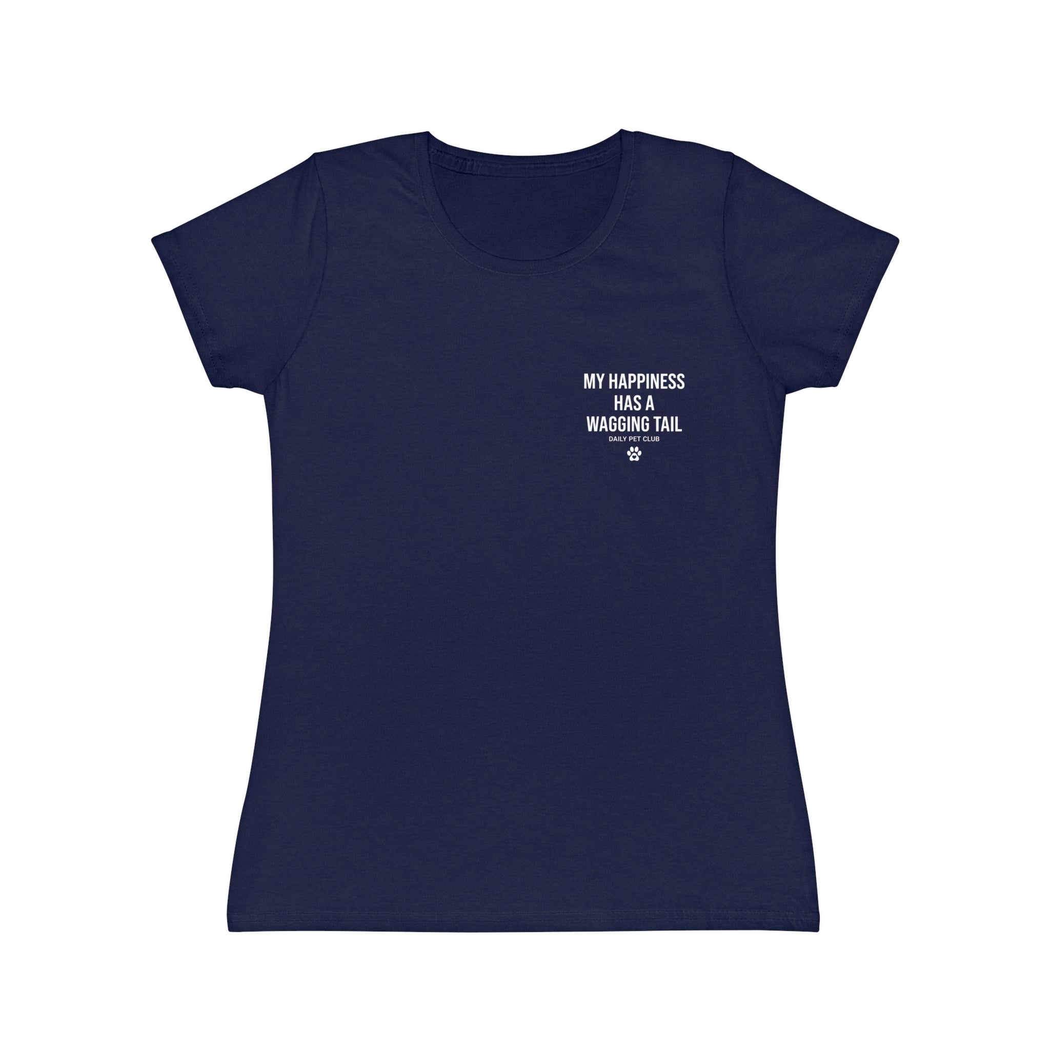 Women's Paw Print Iconic T-Shirt — Cute Minimal Pet Lover Tee