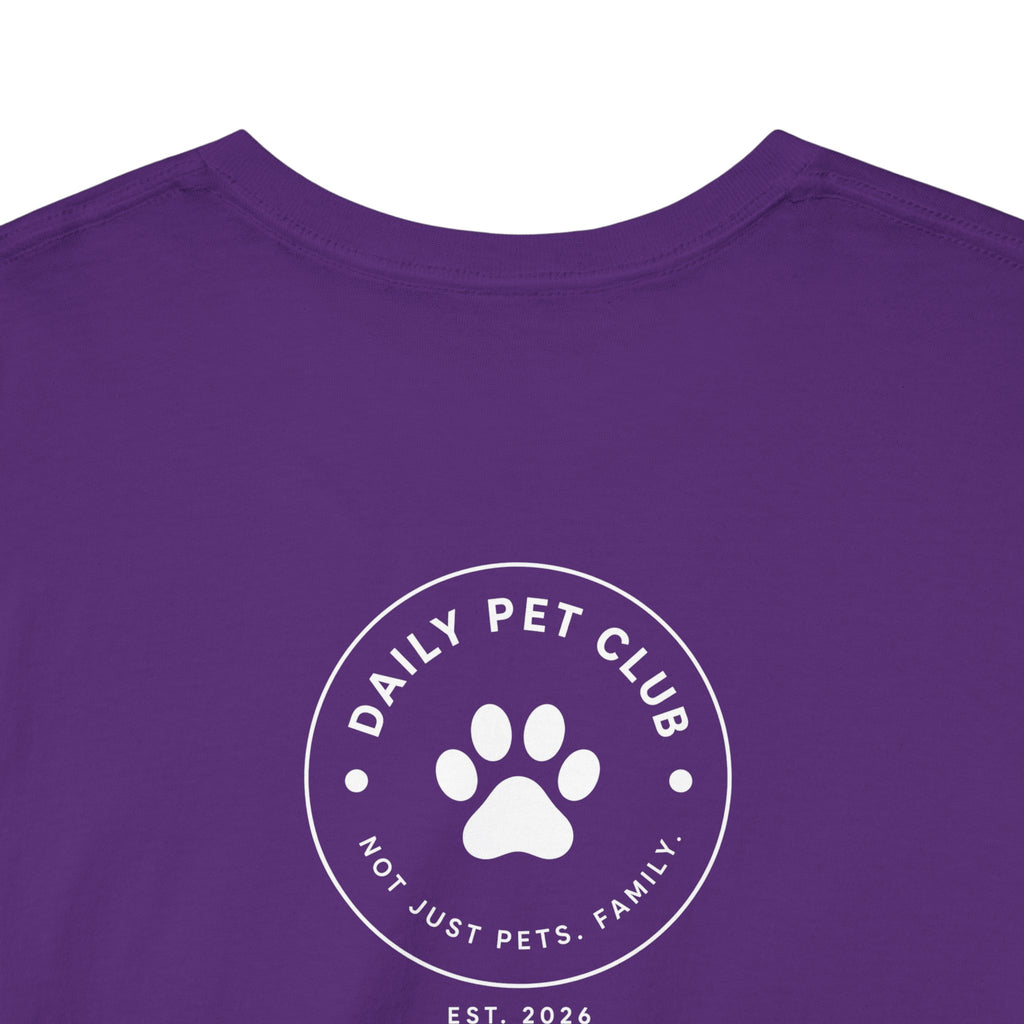 Dog Mom/Dad Tee — "My Dog, My Priority" Graphic T-Shirt
