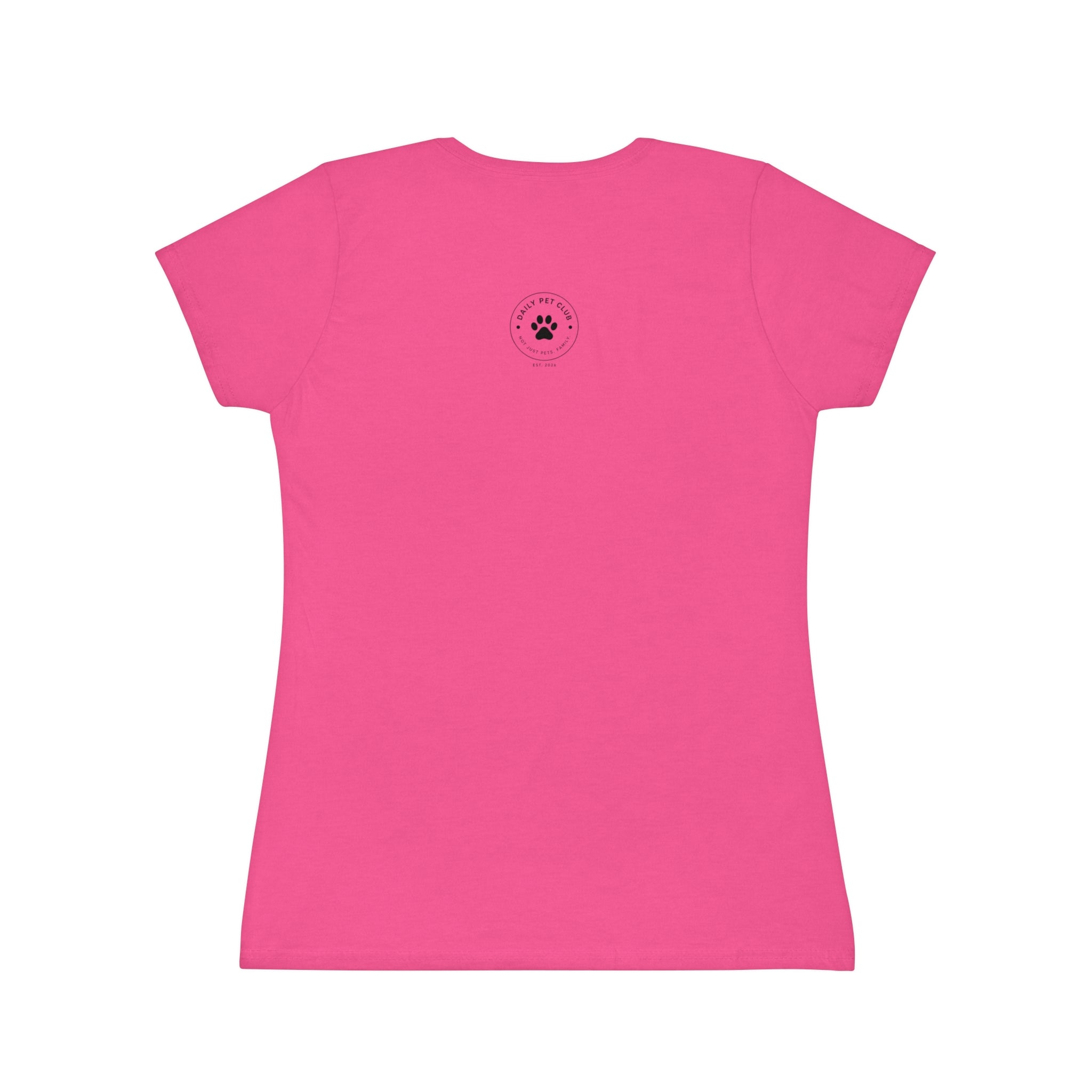 Dog Lover Women's T‑Shirt — "My Happiness Has A Wagging Tail" Pocket Tee
