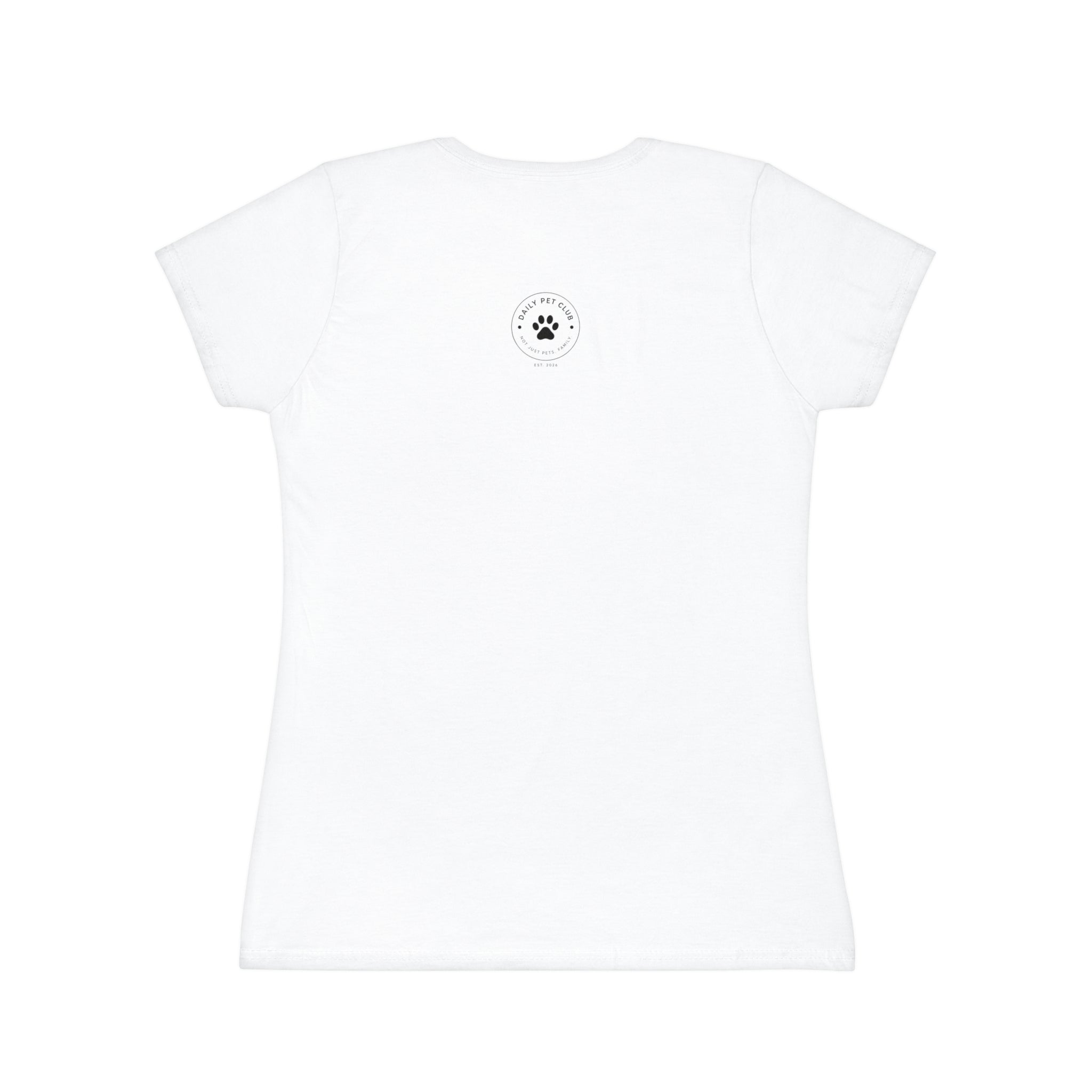 Dog Lover Women's T‑Shirt — "My Happiness Has A Wagging Tail" Pocket Tee
