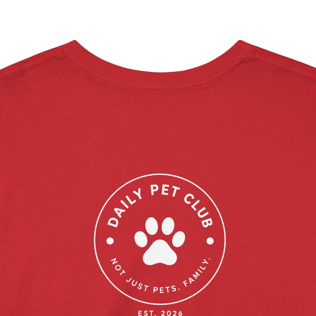 Dog Mom/Dad Tee — "My Dog, My Priority" Graphic T-Shirt