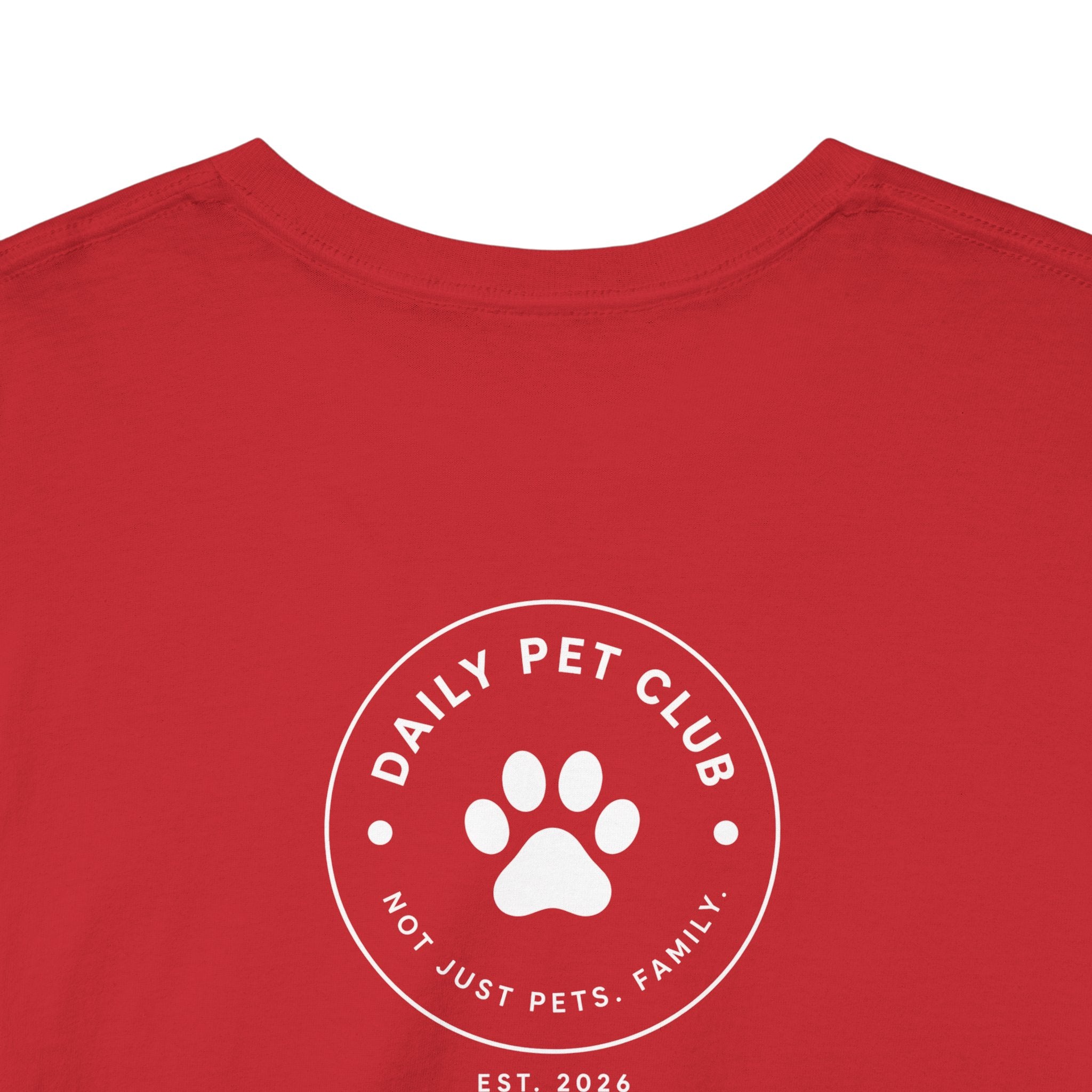 Dog Mom/Dad Tee — "My Dog, My Priority" Graphic T-Shirt