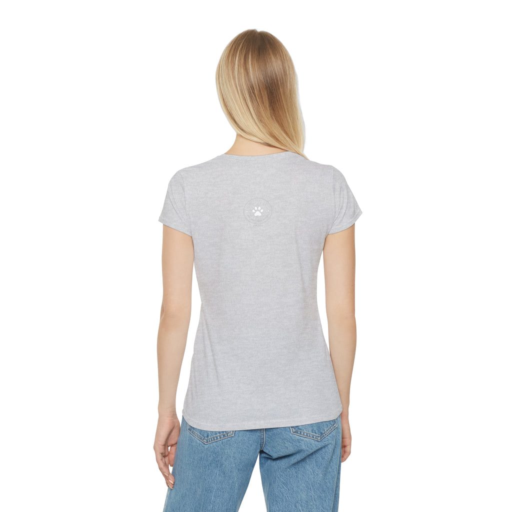 Women's Paw Print Iconic T-Shirt — Cute Minimal Pet Lover Tee
