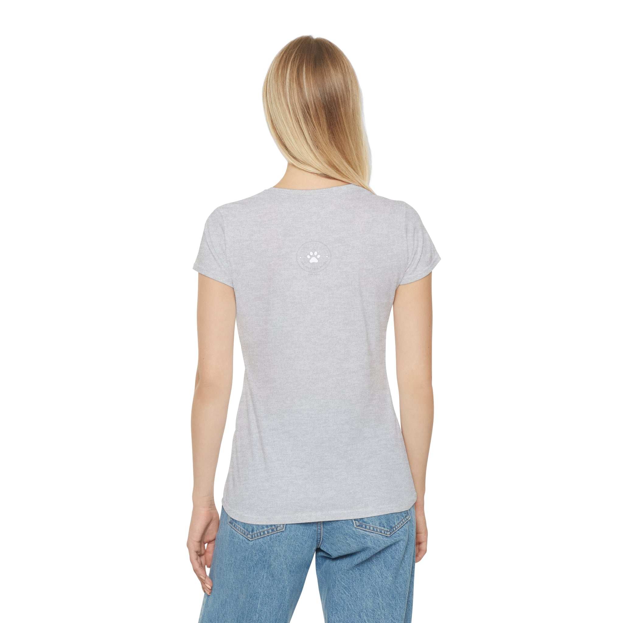 Women's Paw Print Iconic T-Shirt — Cute Minimal Pet Lover Tee