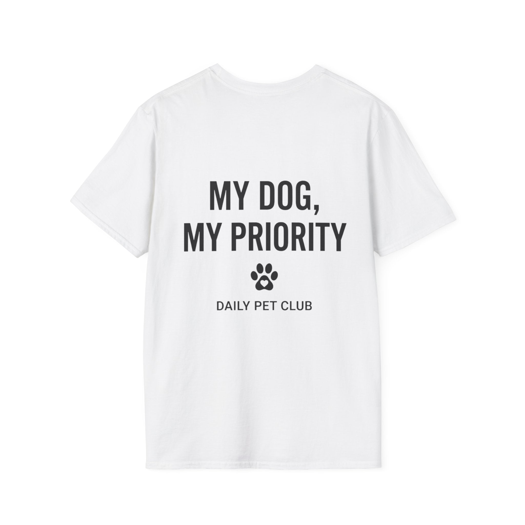 T-Shirt — "Certified Dog Parent" Minimalist Dog Lover Tee