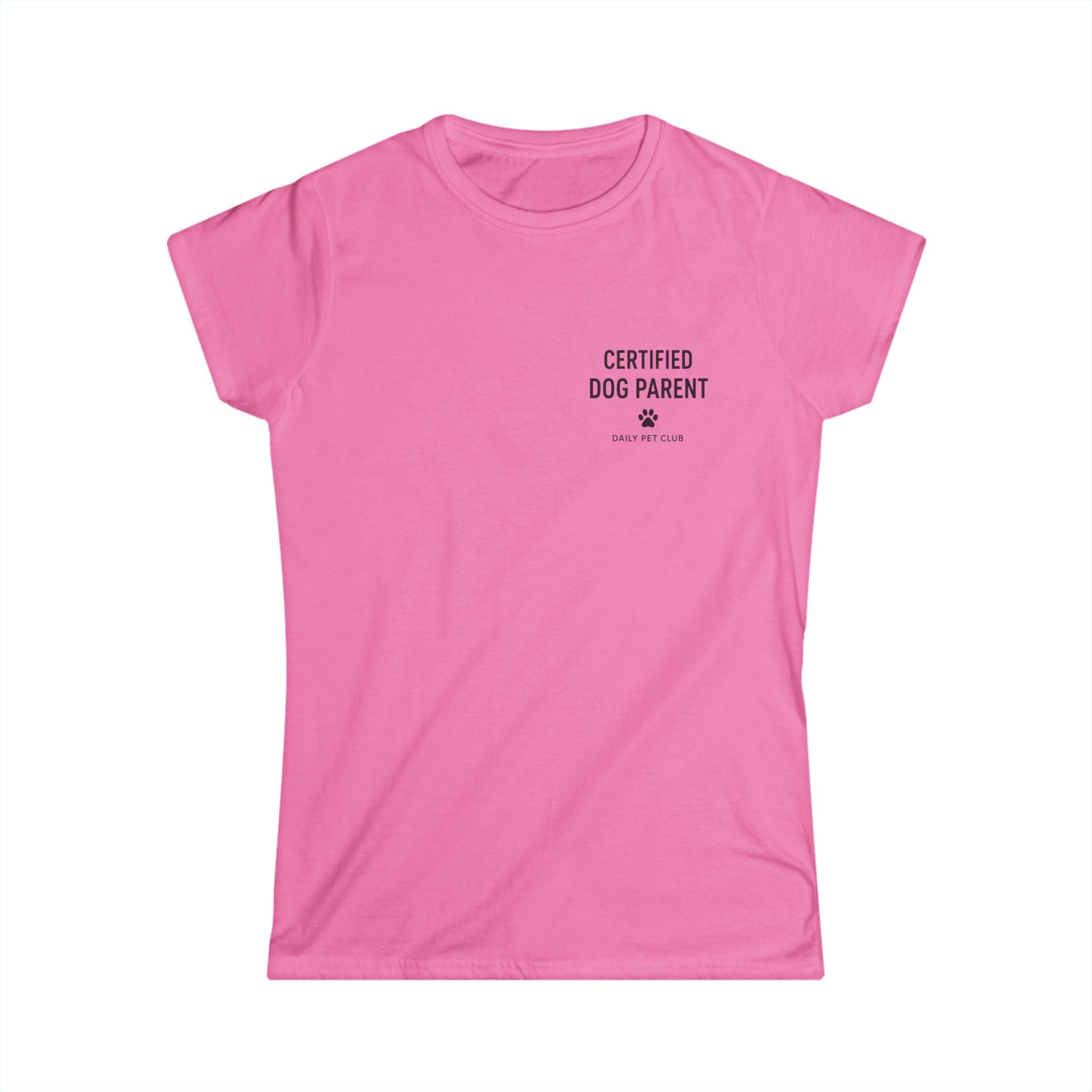 Certified Dog Parent T‑Shirt — Women's Cute Dog Mom Tee