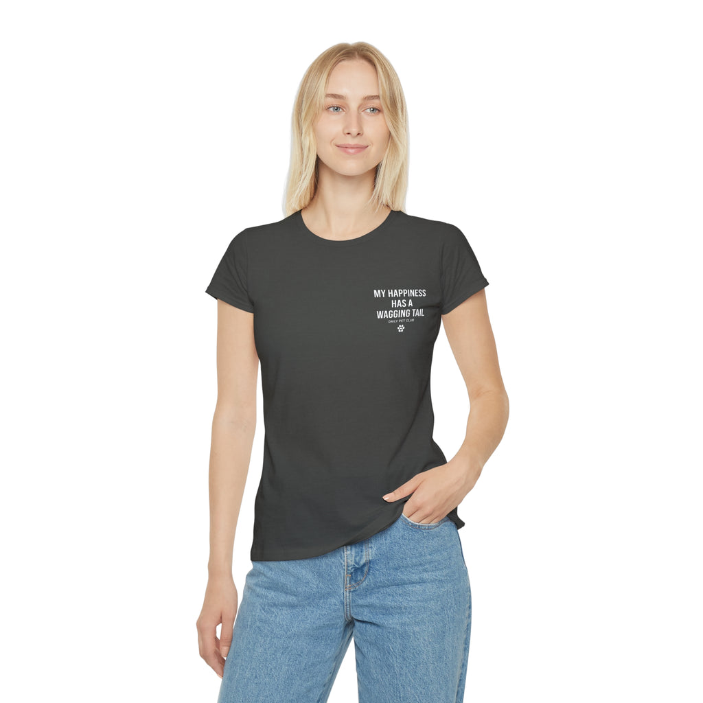 Women's Paw Print Iconic T-Shirt — Cute Minimal Pet Lover Tee