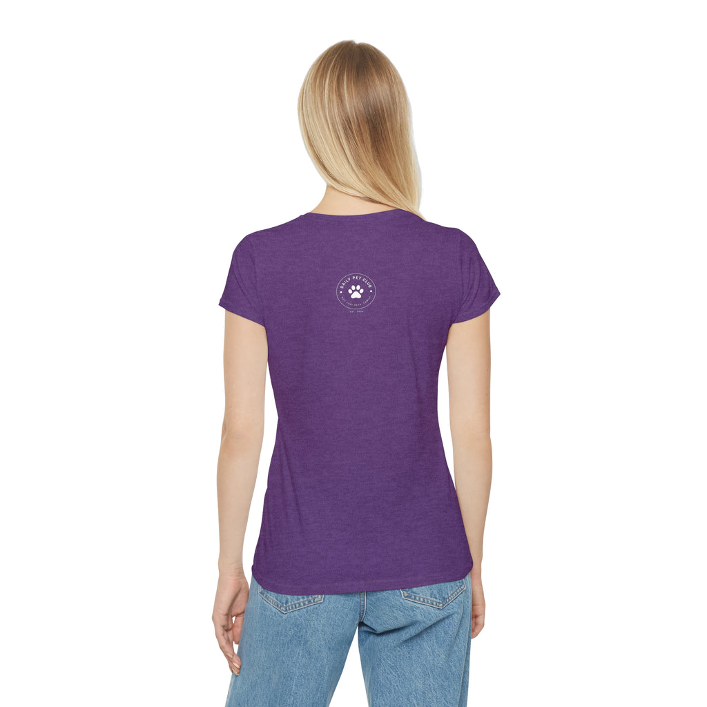 Women's Paw Print Iconic T-Shirt — Cute Minimal Pet Lover Tee