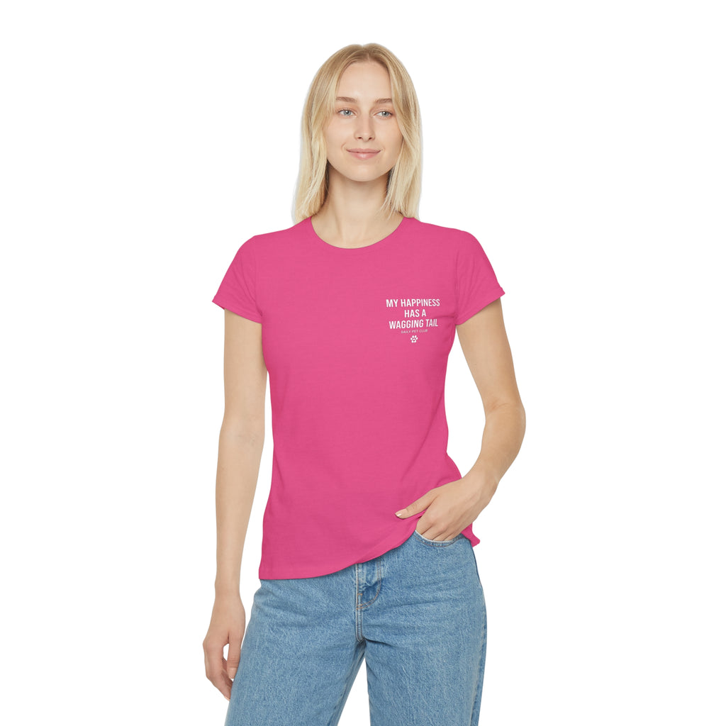 Women's Paw Print Iconic T-Shirt — Cute Minimal Pet Lover Tee