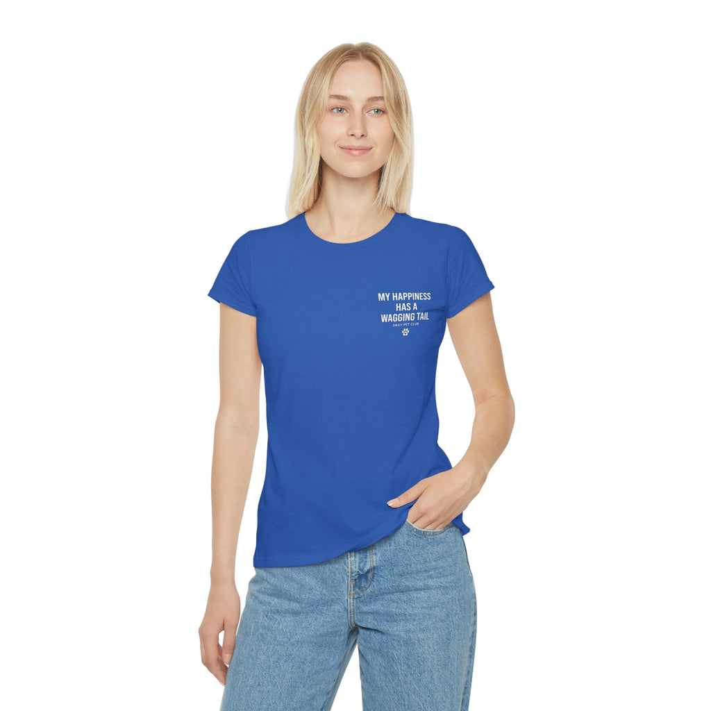Women's Paw Print Iconic T-Shirt — Cute Minimal Pet Lover Tee