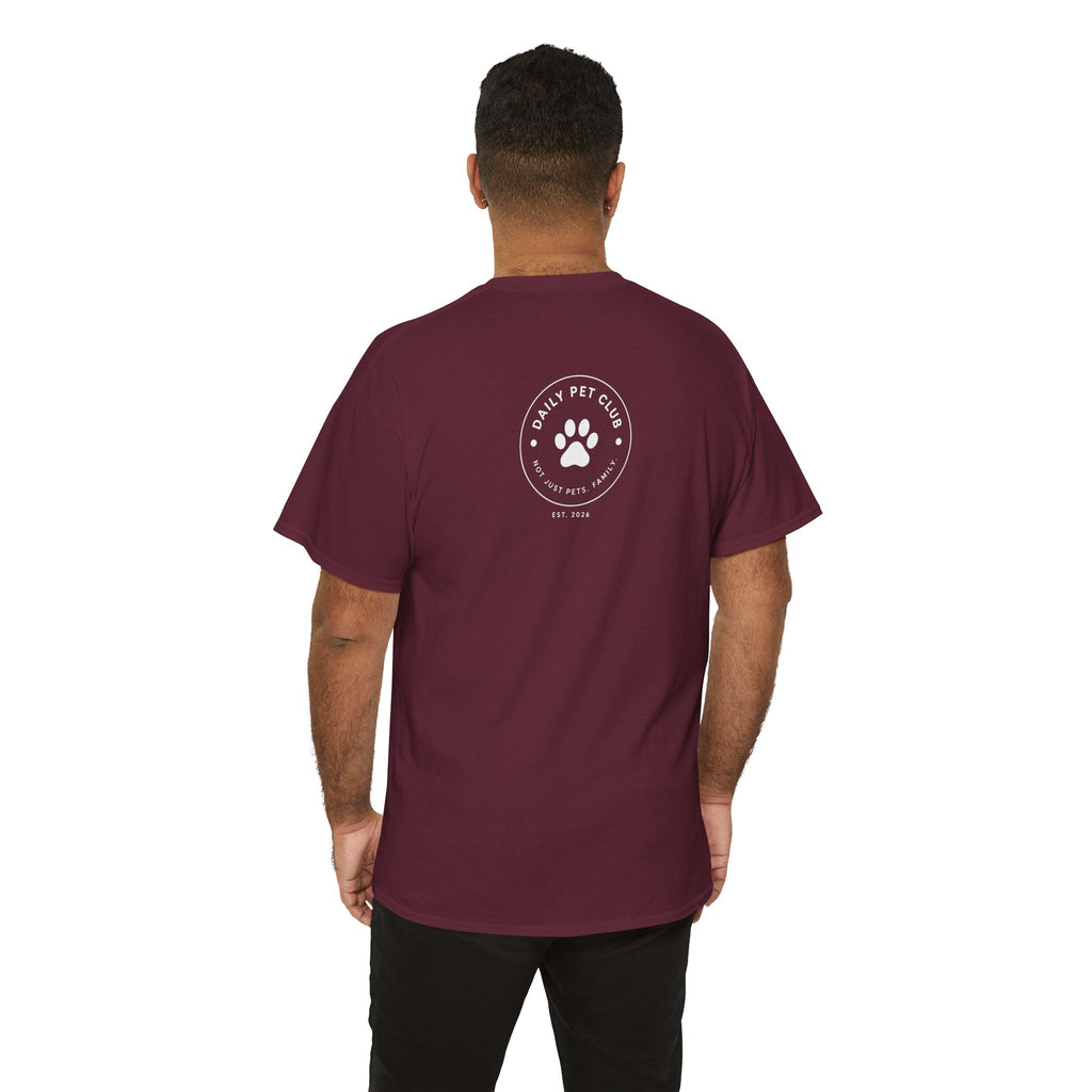 Dog Mom/Dad Tee — "My Dog, My Priority" Graphic T-Shirt