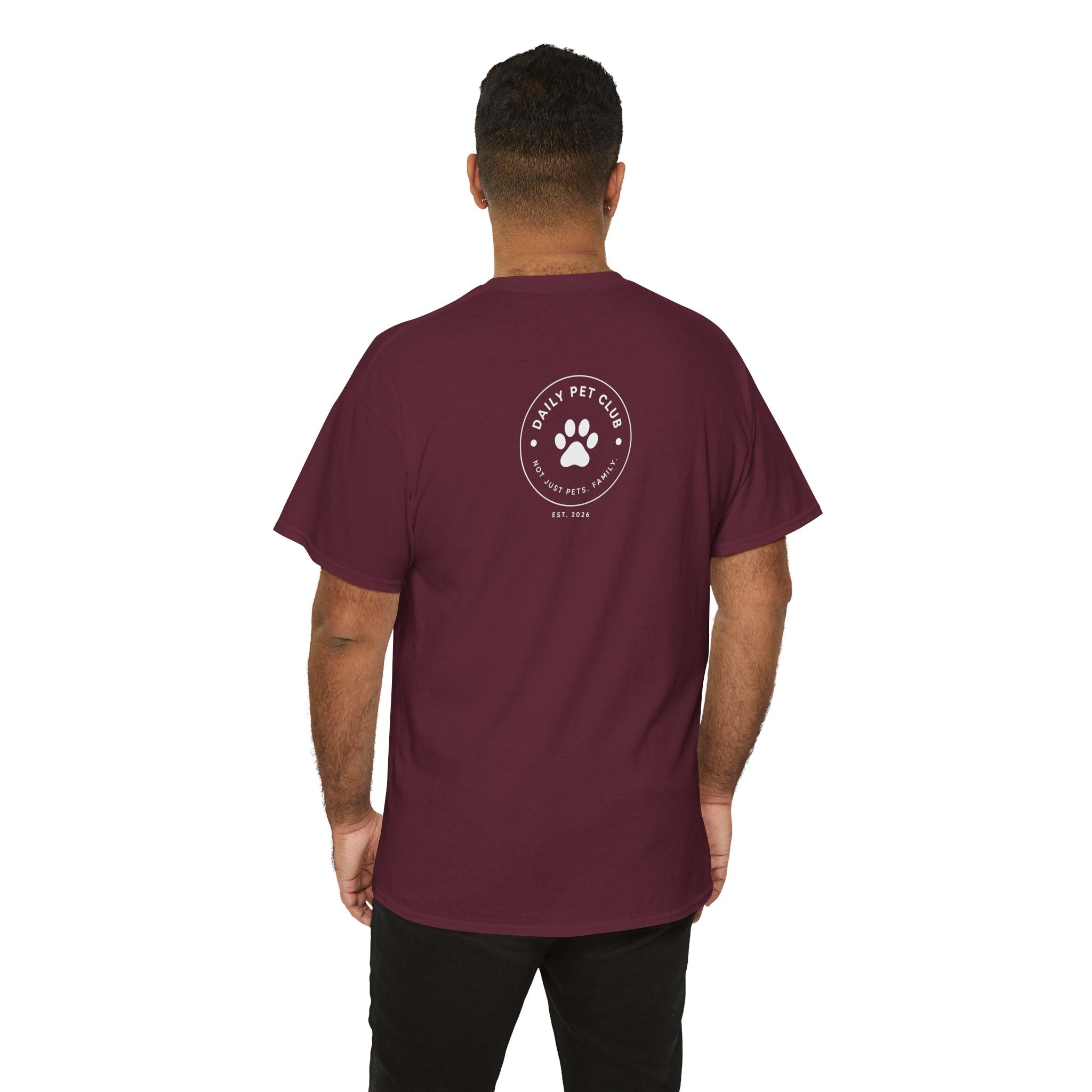 Dog Mom/Dad Tee — "My Dog, My Priority" Graphic T-Shirt