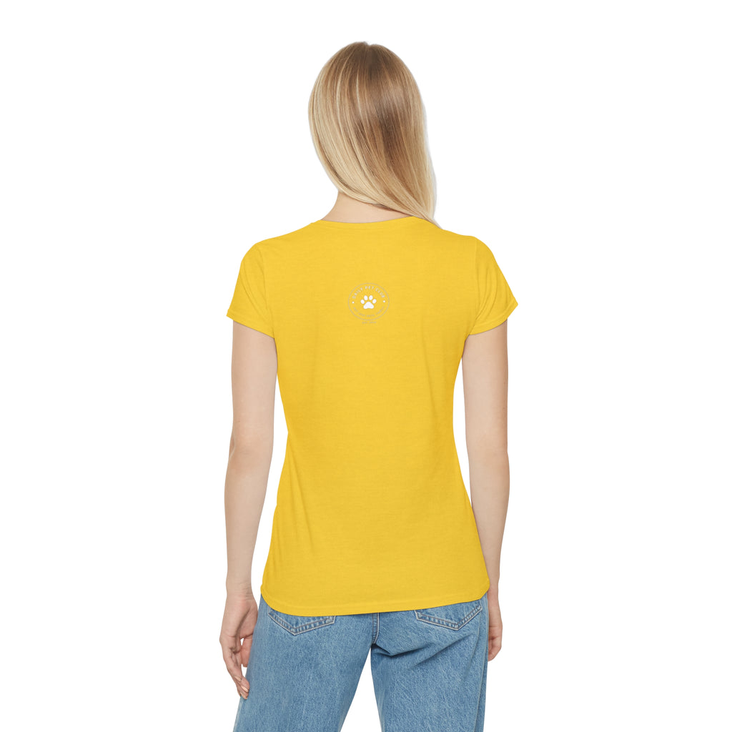 Women's Paw Print Iconic T-Shirt — Cute Minimal Pet Lover Tee