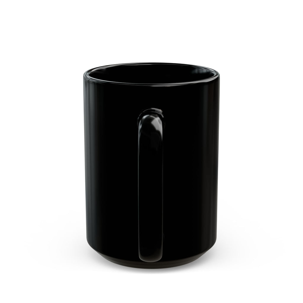 Daily Pet Club Black Mug — "Daily Pet Club: Not Just Pets. Family." Paw Print Coffee Mug