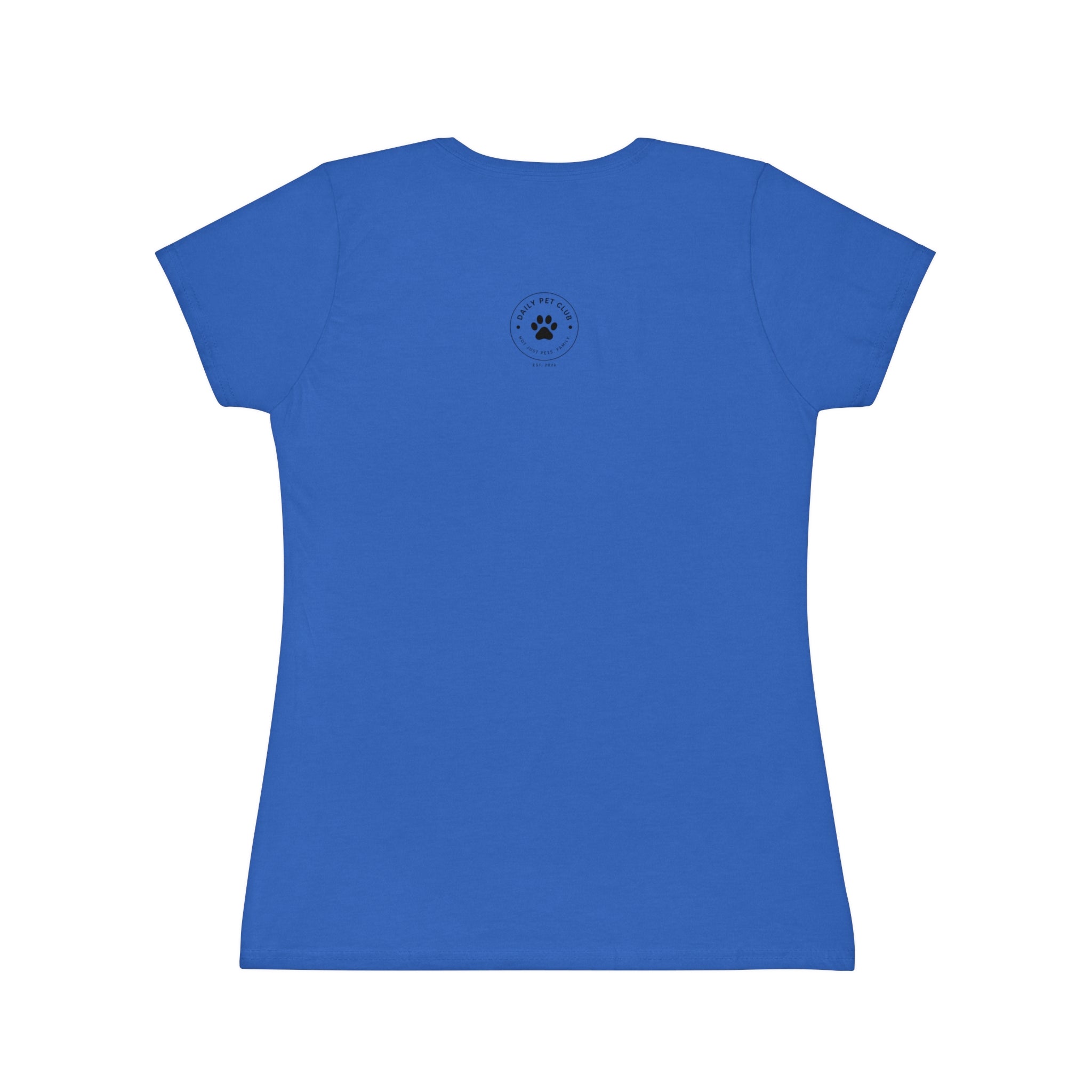Dog Lover Women's T‑Shirt — "My Happiness Has A Wagging Tail" Pocket Tee